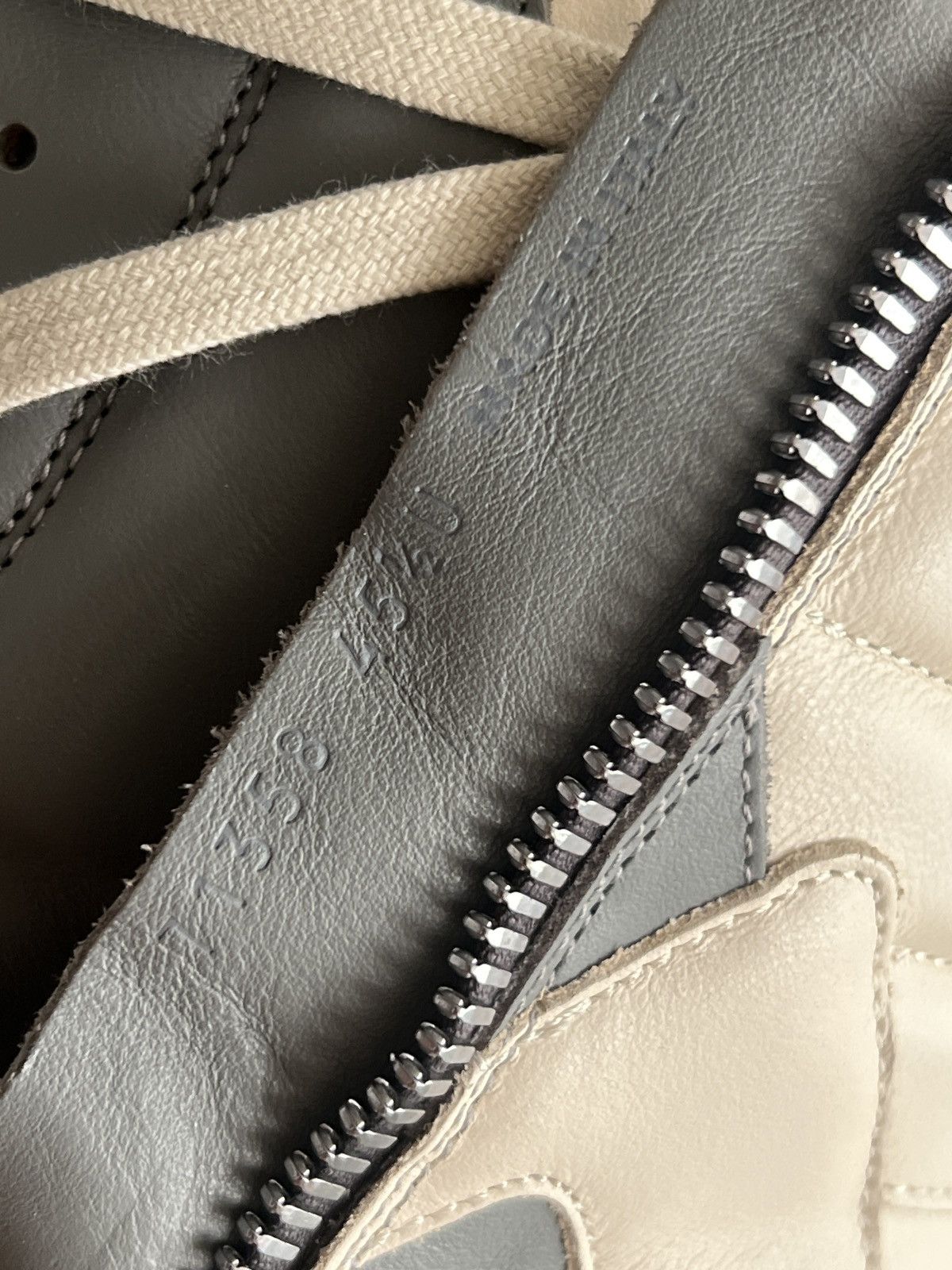 Rick Owens Rick Owens Gray Concordians Geobasket Sneakers Size US 12.5 / EU 45-46 - 5 Thumbnail