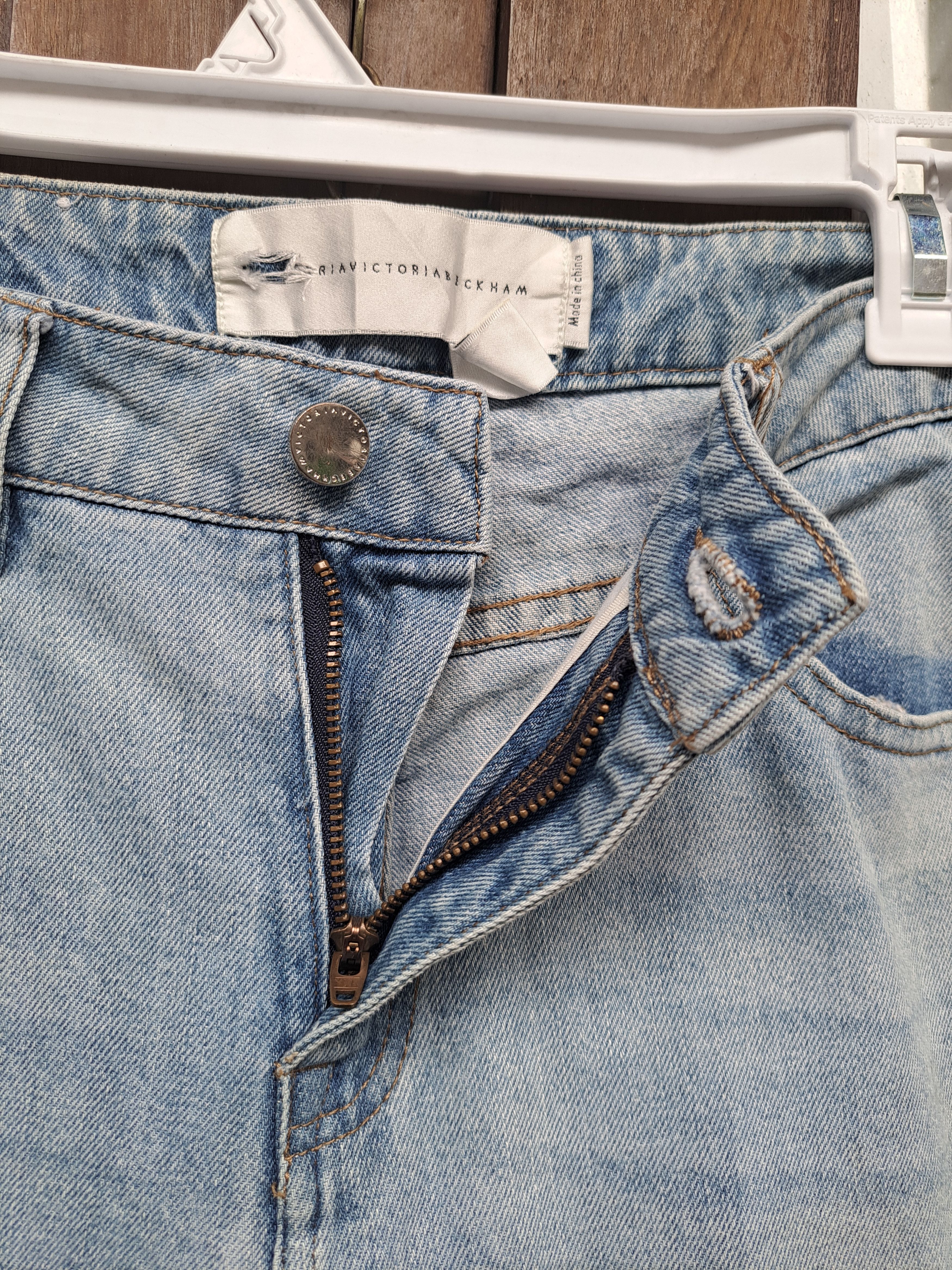 Victoria Beckham Victoria Beckham mid Rise Jeans Patcwork Womens Size 27 Size 27" / US 4 / IT 40 - 3 Thumbnail