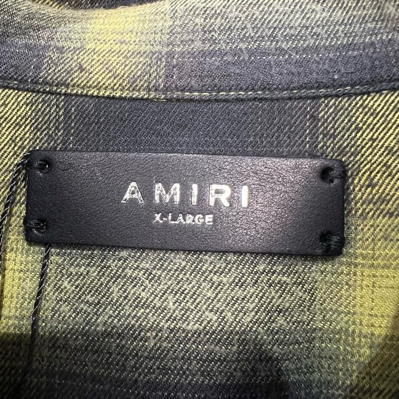 Amiri Amiri Flannel gradient plaid shirt 2501-Nextarrow Size US XL / EU 56 / 4 - 5 Thumbnail