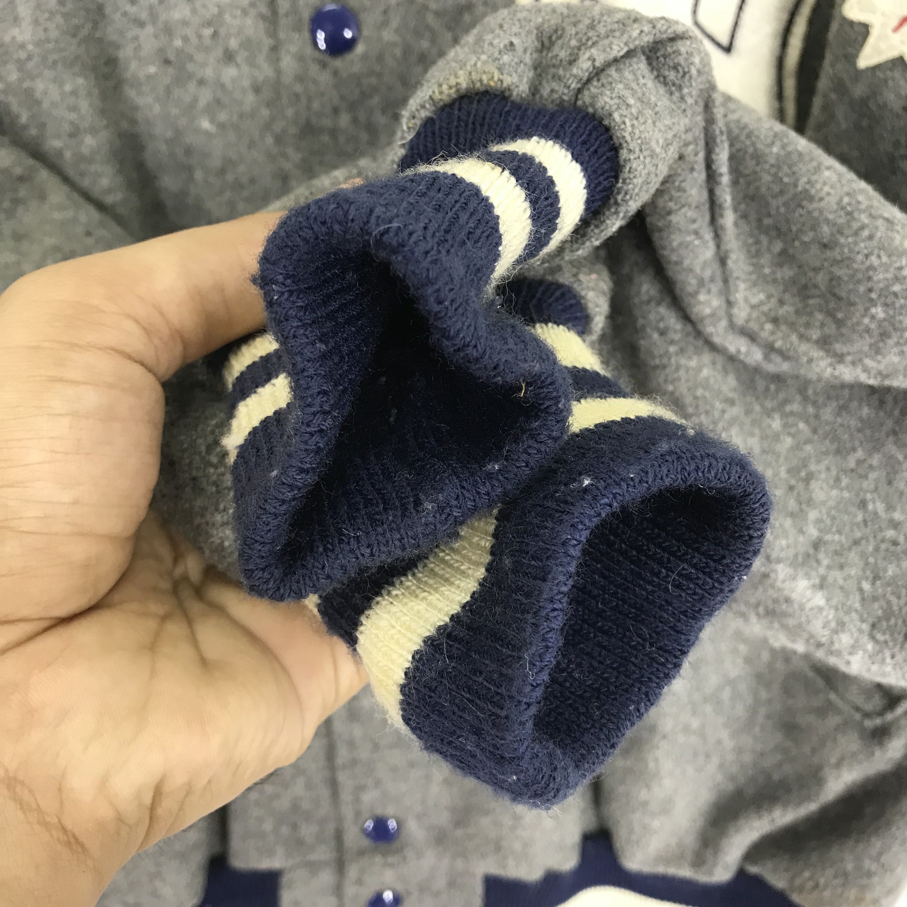 MLB Vintage 90's New York Yankees Wool Varsity Jacket MLB Team Size US L / EU 52-54 / 3 - 9 Thumbnail
