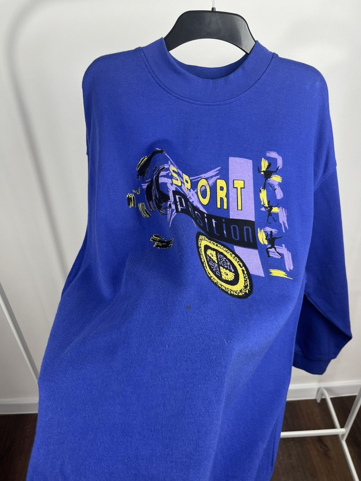 Puma Vintage Puma Sport Position Sweatshirt Blue Bulgaria Size US L / EU 52-54 / 3 - 6 Thumbnail