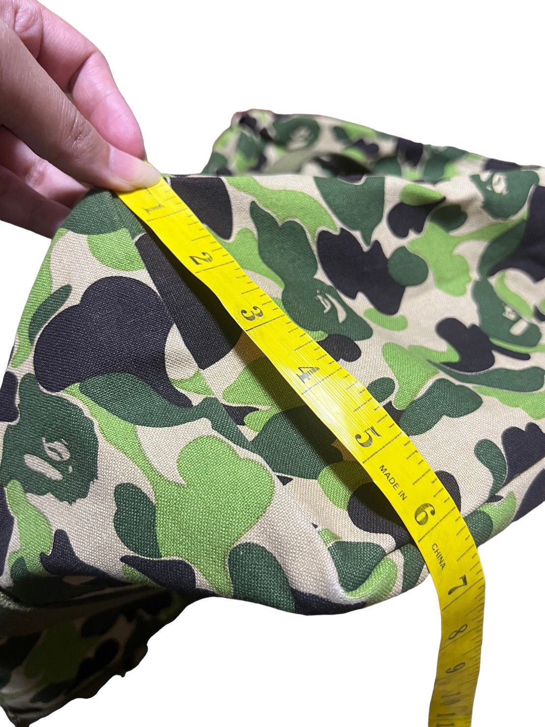 Bape × Porter BAPE porter ABC green Camo bag Size ONE SIZE - 6 Thumbnail