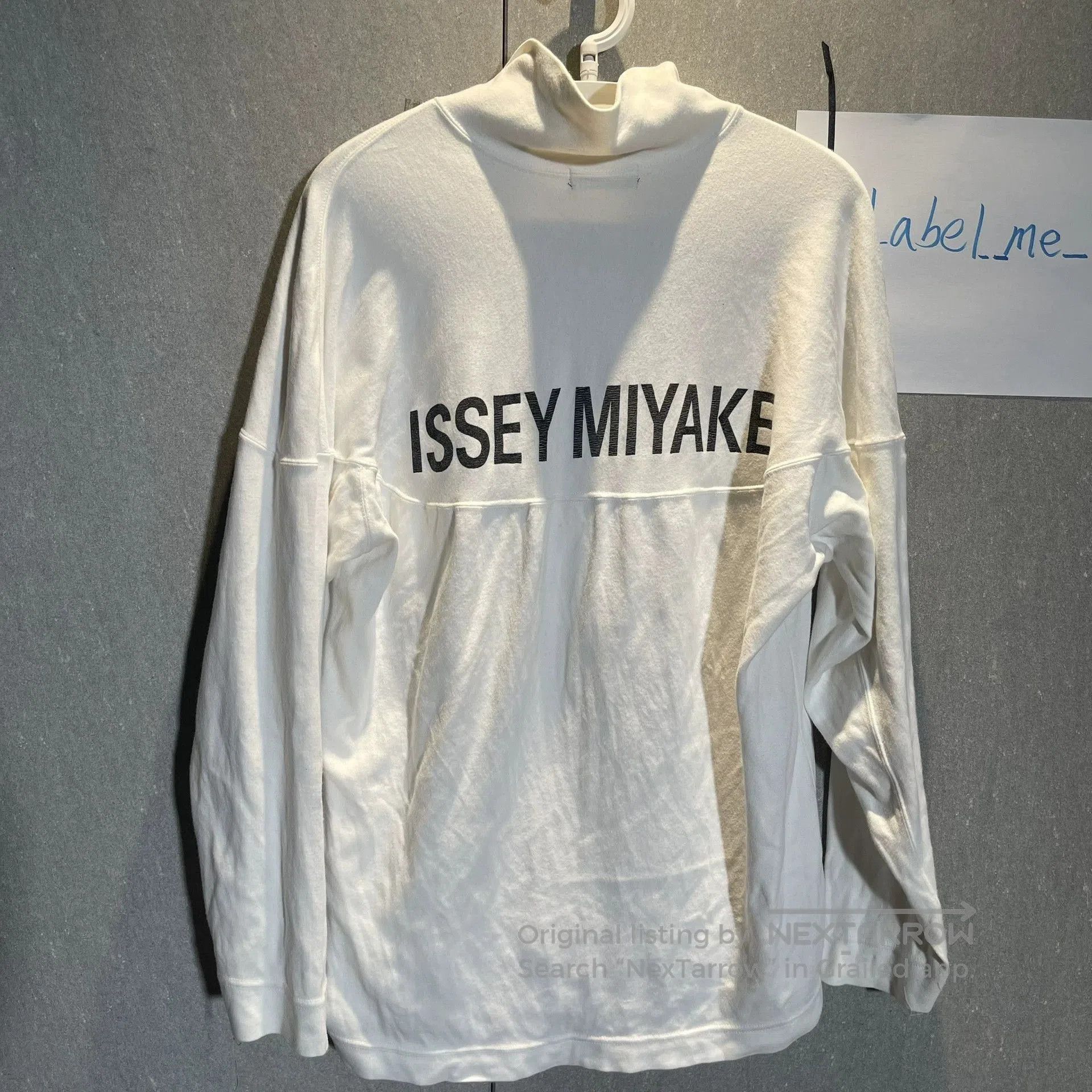 Issey Miyake Issey Miyake Logo Sweatshirt for Men. Size US M / EU 48-50 / 2 - 1 Thumbnail