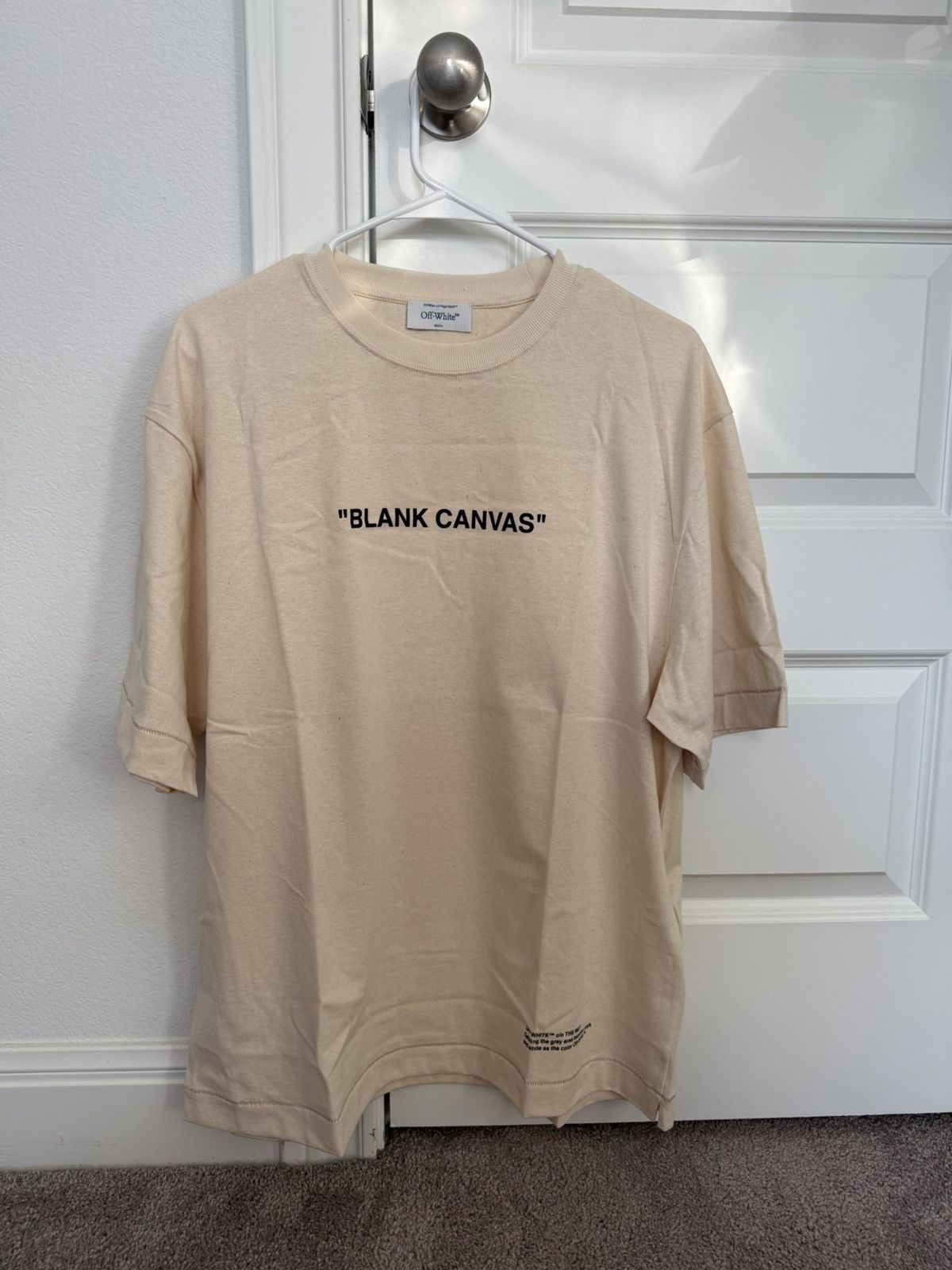 Off-White Off White x The Met Blank Canvas T Shirt Size Small New Size US S / EU 44-46 / 1 - 3 Thumbnail