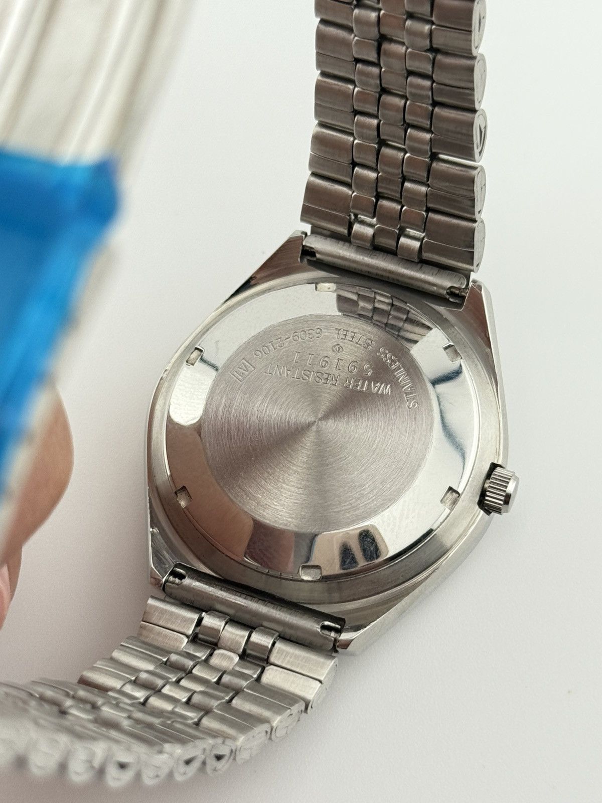 Seiko Seiko 5 Automatic Grey Dial Watch Mens Vintage Wristwatch Size 36 - 5 Thumbnail