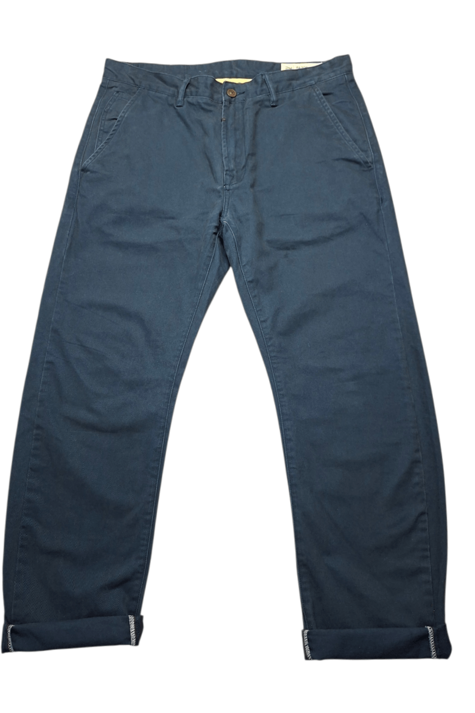 Japanese Brand Red Ruggison Razor Tapered Selvedge Chinos Okayama Japan Size US 33 - 1 Thumbnail