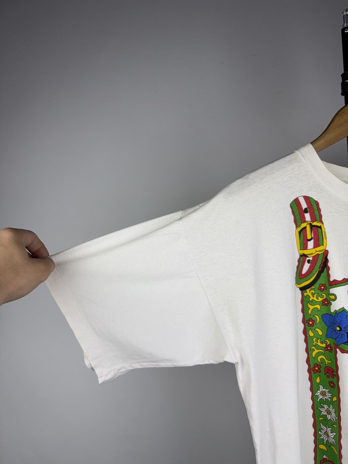 Vintage Vintage Retro Rare Traditional Style Tirol Austria T Shirt Size US L / EU 52-54 / 3 - 10 Thumbnail
