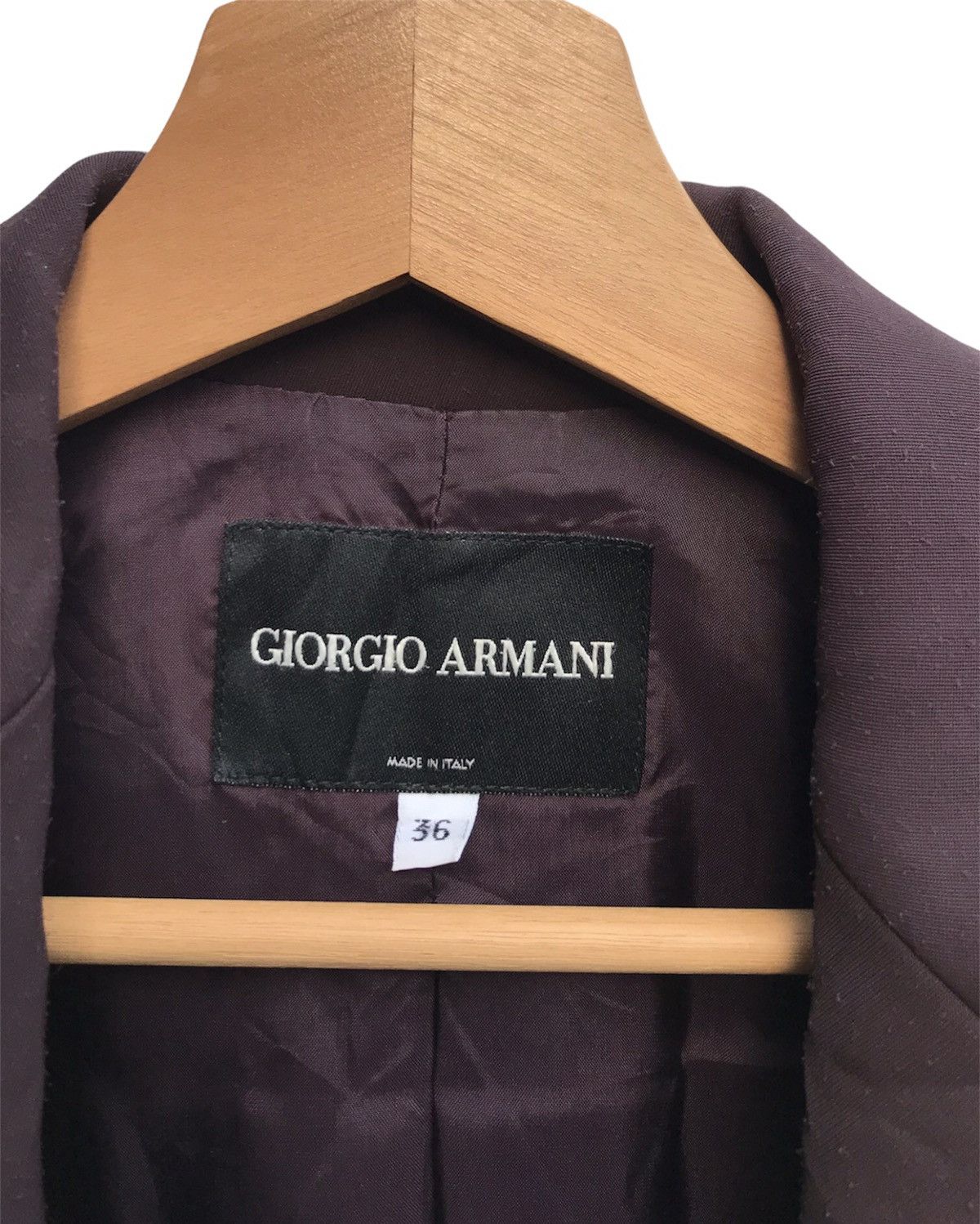 Armani × Giorgio Armani Giorgio Armani Blazer Made in Italy Size XS / US 0-2 / IT 36-38 - 8 Thumbnail