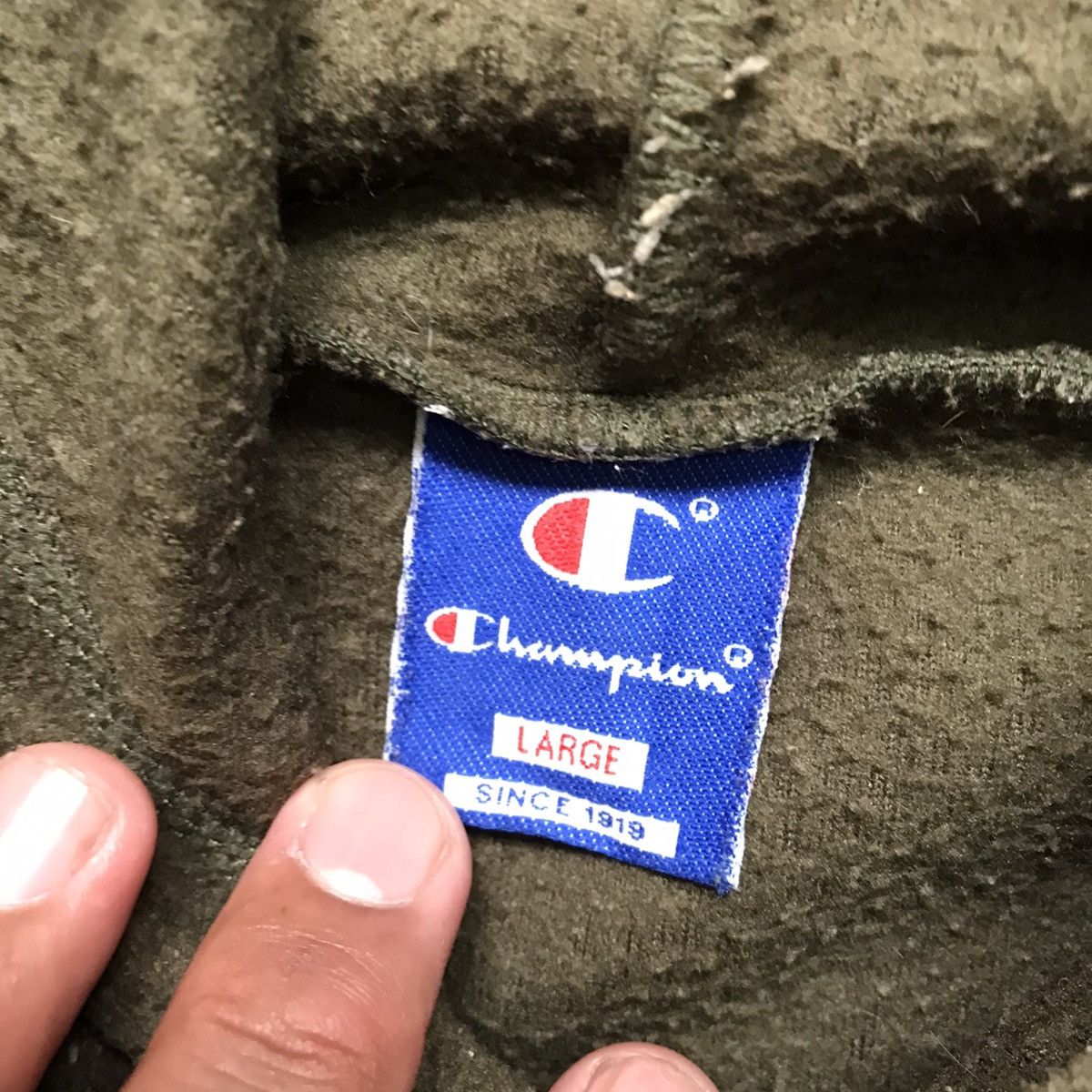 Champion × Vintage VINTAGE CHAMPION HOOIDES Size US L / EU 52-54 / 3 - 7 Thumbnail