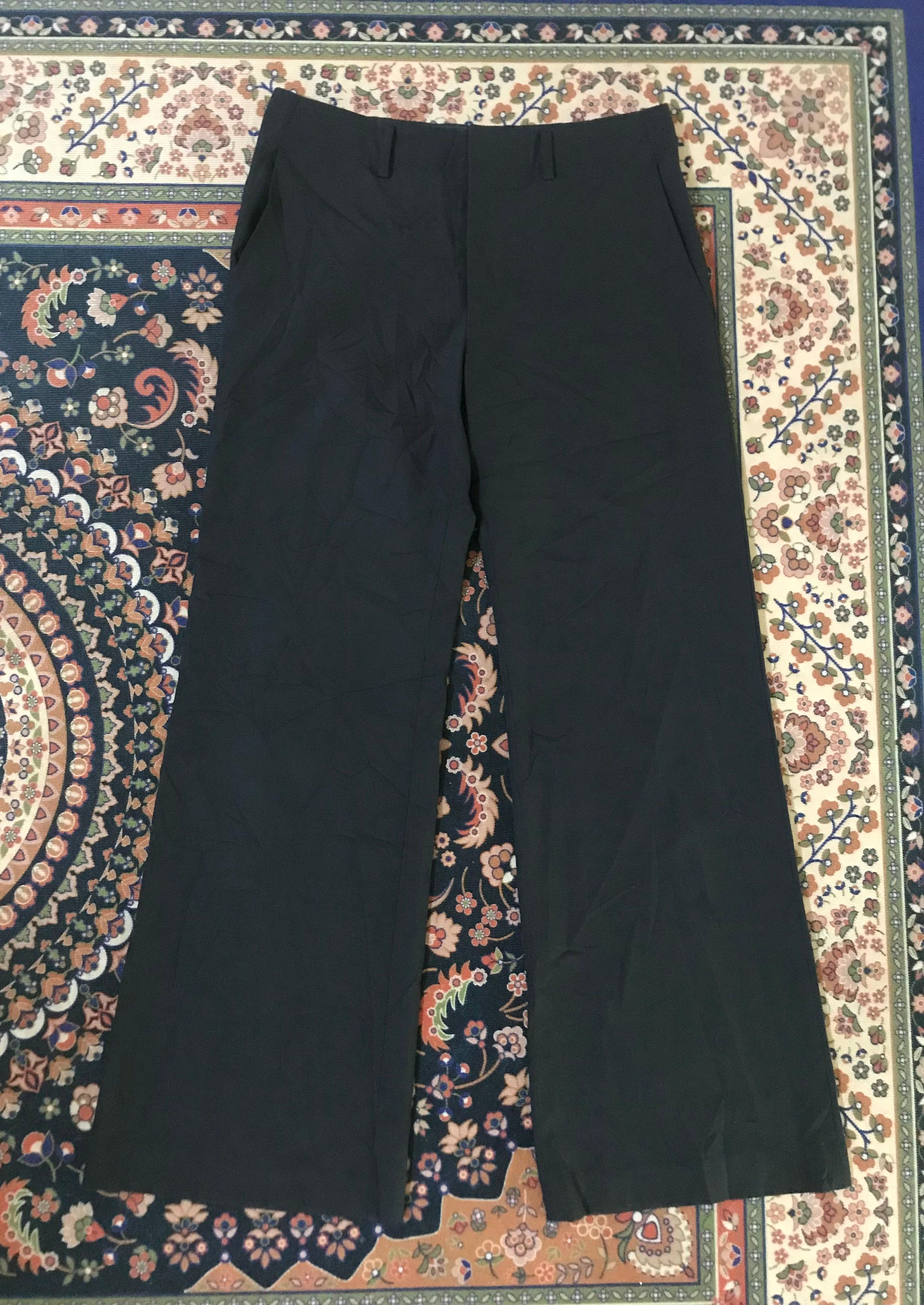 Junya Watanabe Junya watanabe wide leg wool trousers pants Size US 31 - 1 Thumbnail