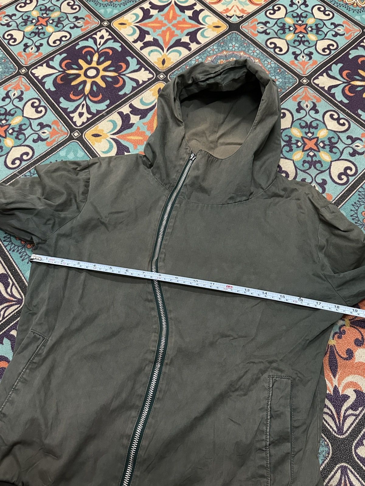 Le Grande Bleu (L.G.B.) Harlem Rouge Japanese Brand Asymmetrical Zipper Jacket Hood Size US M / EU 48-50 / 2 - 21 Thumbnail