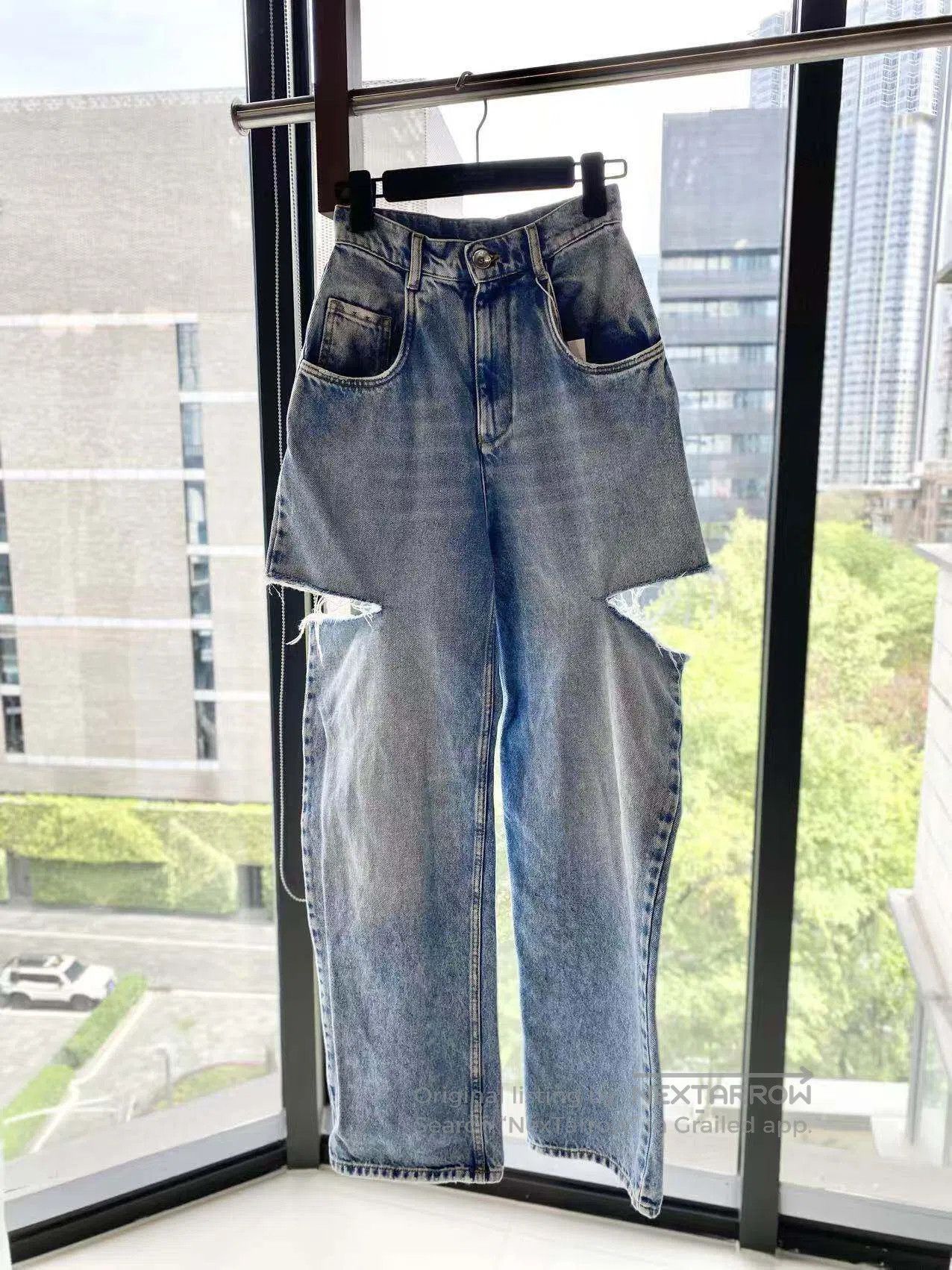 Maison Margiela Maison Margiela Cut the jeans with a knife| Size 24" / US 00 / IT 34 - 2 Thumbnail