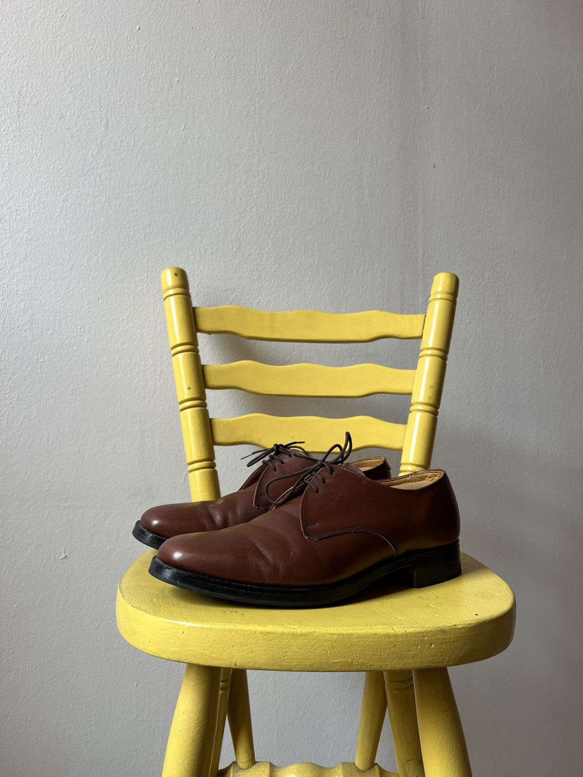 Crockett & Jones Joseph Cheaney England Leather Boots Brown Loafers Size US 9 / EU 42 - 2 Thumbnail