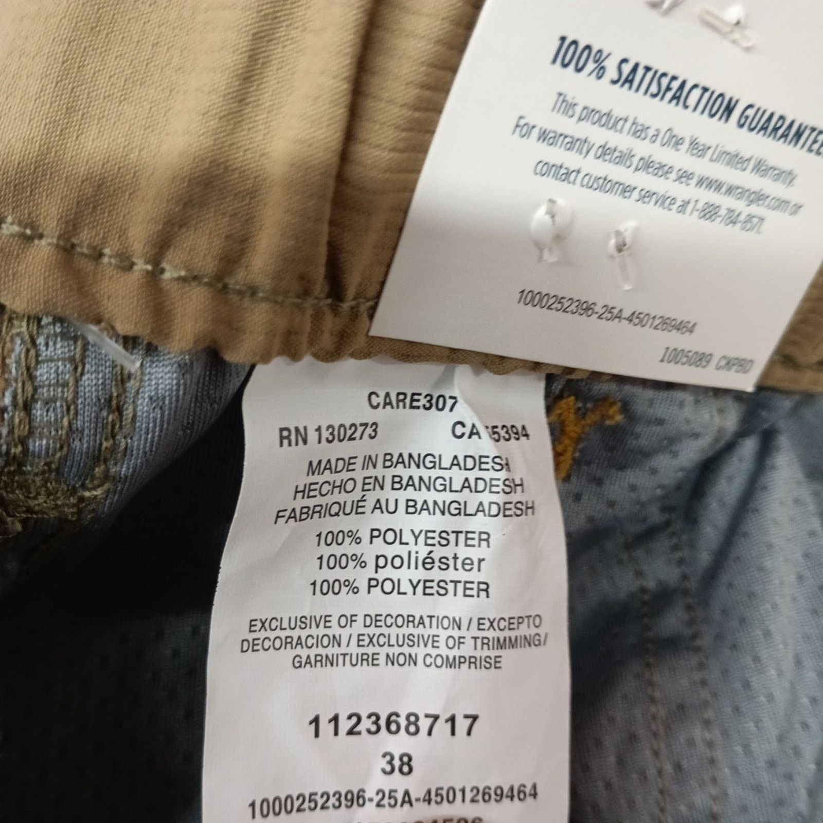 Wrangler Wrangler Men's Field Utility Shorts Size 38 Elmwood Relaxed Size US 38 / EU 54 - 4 Thumbnail
