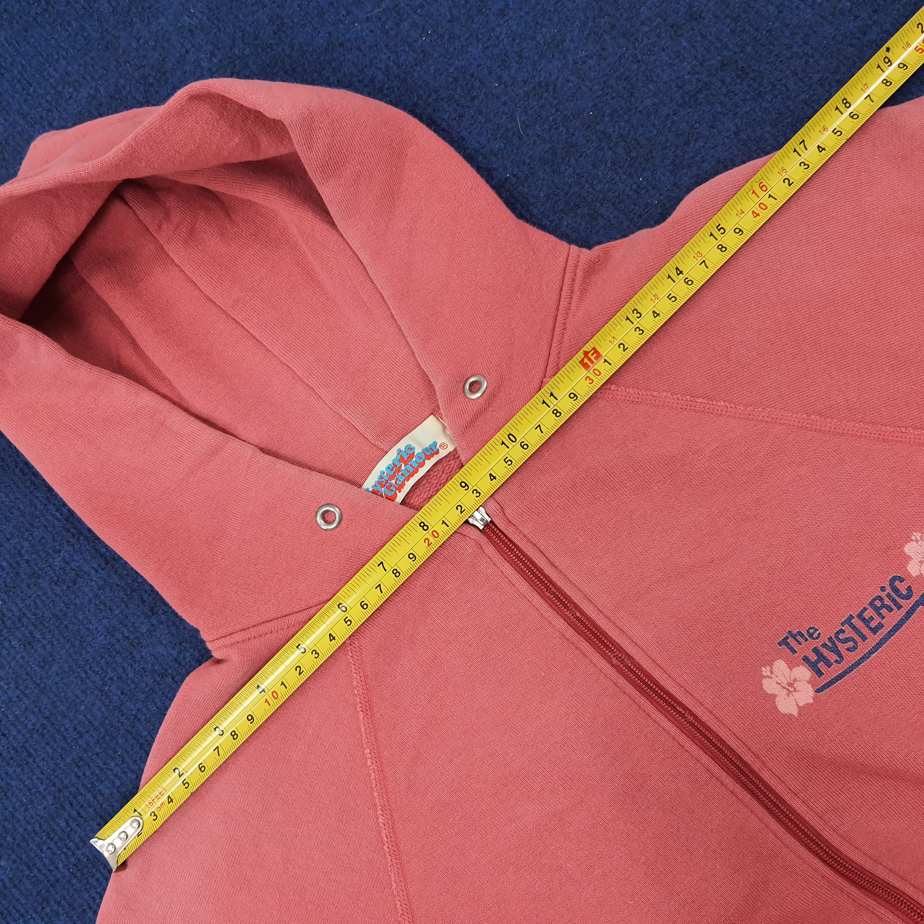 Hysteric Glamour × Japanese Brand × Vintage Vintage Hysteric Glamour Japan Brand Zipper Hoodie C220N7 Size US XS / EU 42 / 0 - 9 Thumbnail