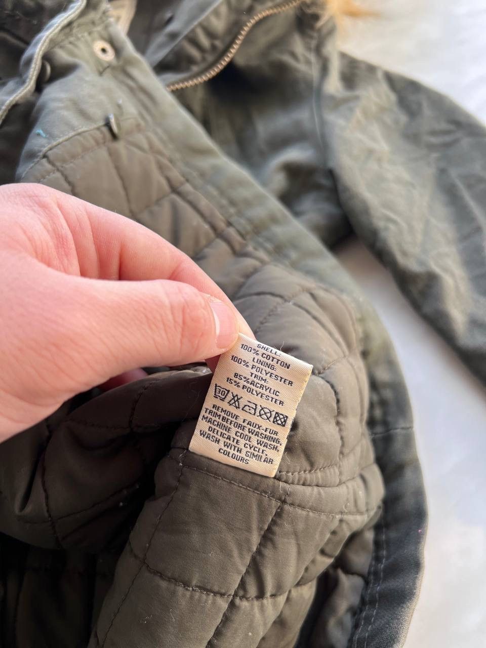 Diesel VINTAGE DIESEL FUR JACKET PARKA OLIVE KHAKI AVANT-GARDE Size M / US 6-8 / IT 42-44 - 13 Thumbnail