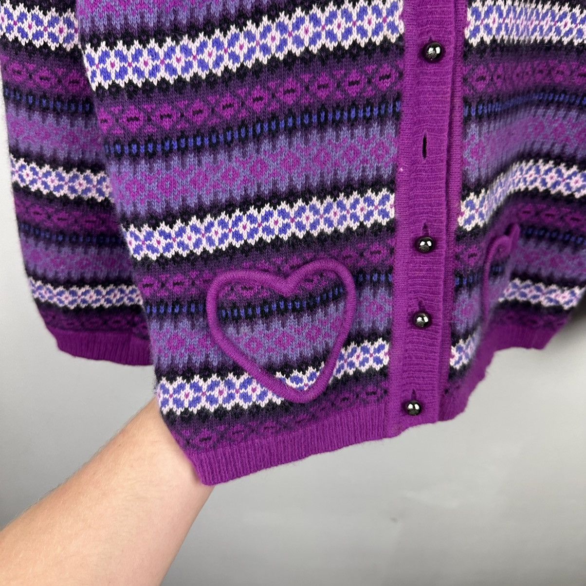 Mulberry Vintage Mulberry Wool Cardigan/Sweater Size M / US 6-8 / IT 42-44 - 10 Thumbnail