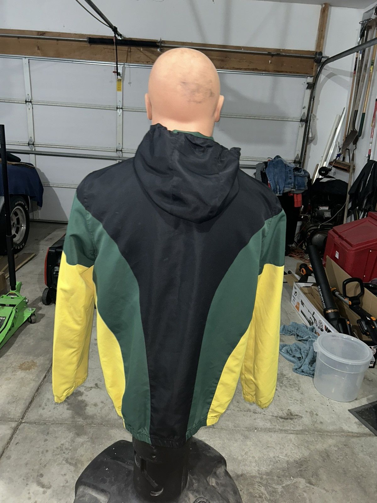 Empyre black, yellow and green wind breaker Size US L / EU 52-54 / 3 - 3 Thumbnail