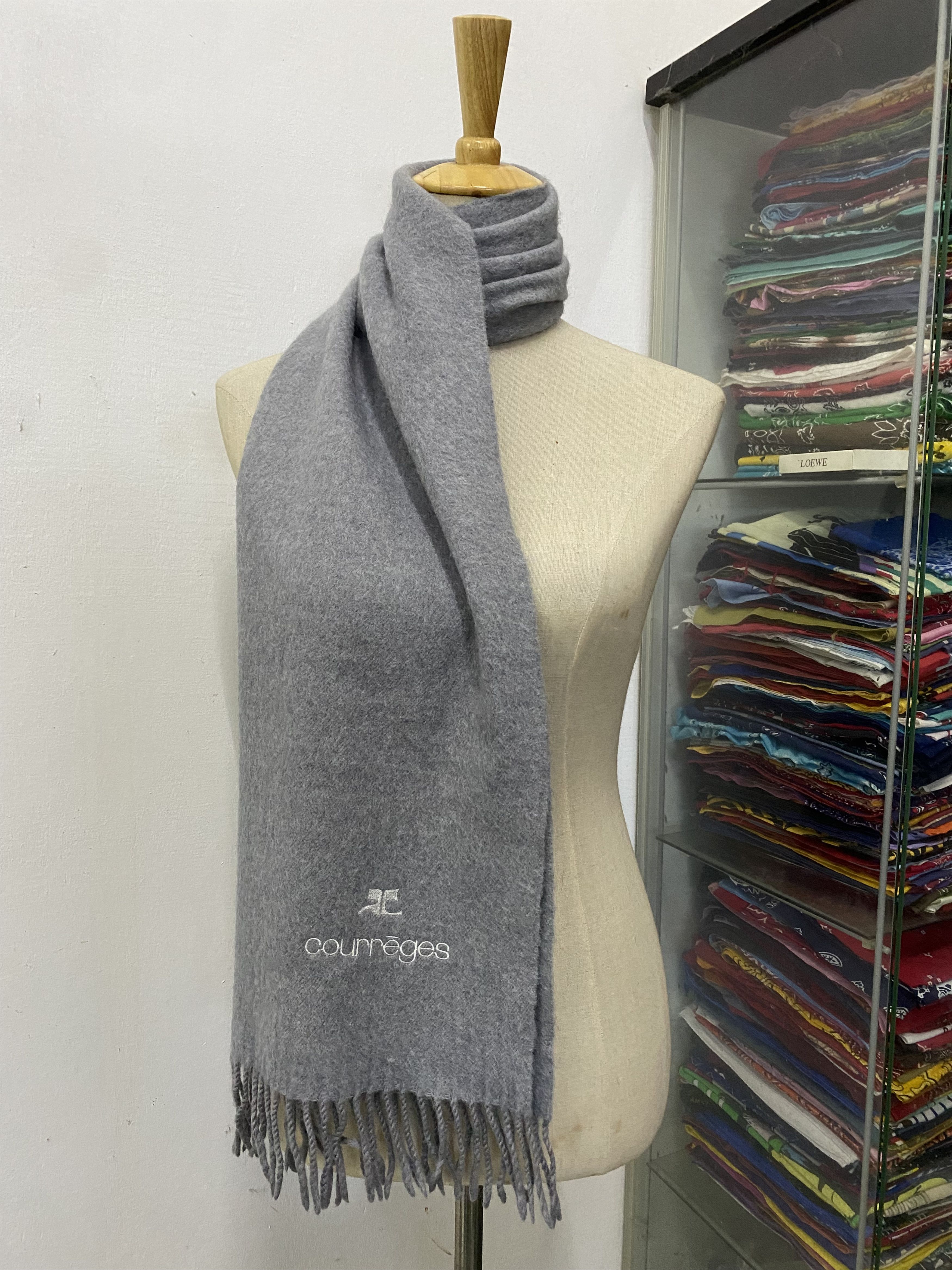 Courreges × Vintage Courreges Scarf / Muffler / Neckwear Size ONE SIZE - 1 Thumbnail