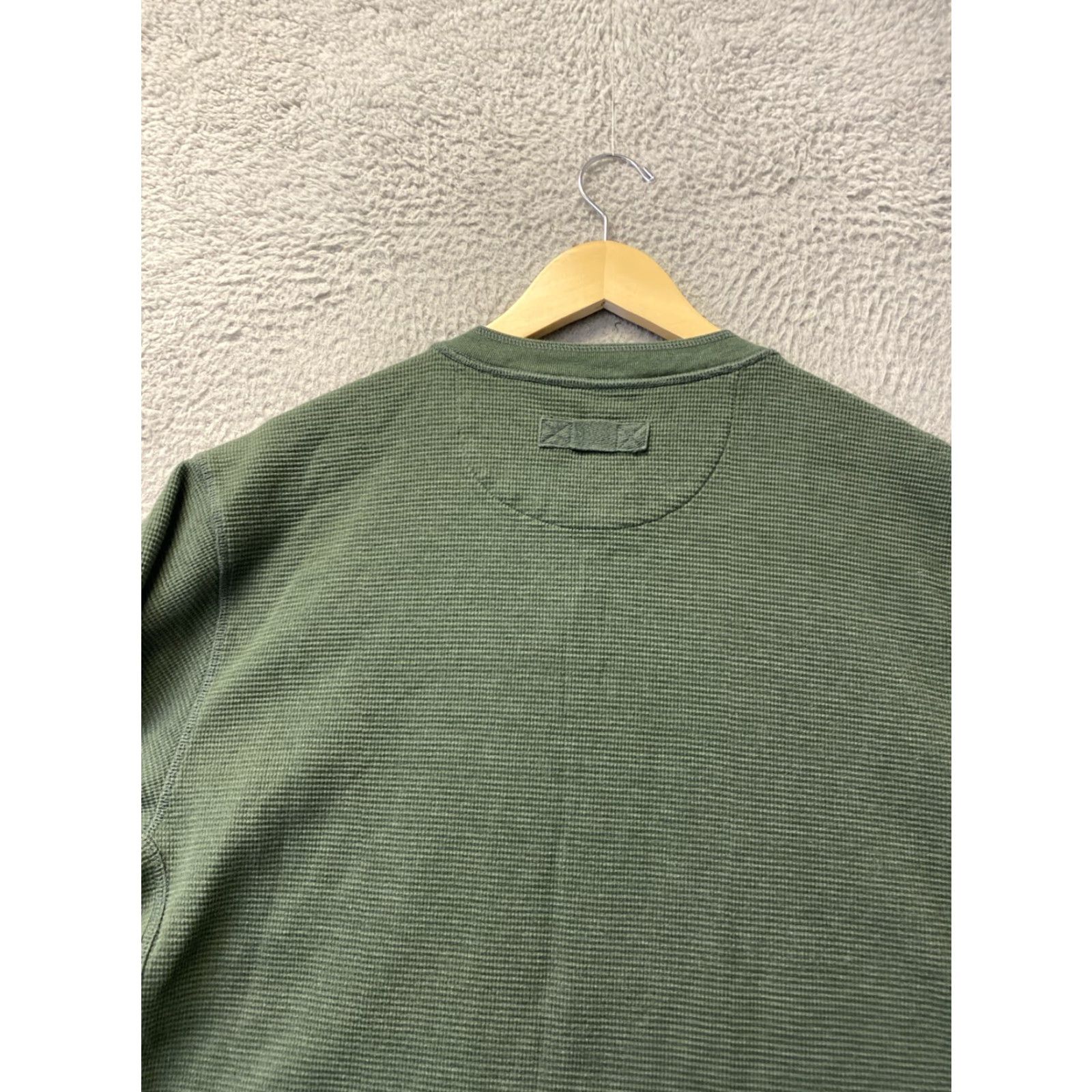Vintage Duluth Green Henley Thermal Long Sleeve Sweater Mens LT /108-59 Size US L / EU 52-54 / 3 - 8 Thumbnail