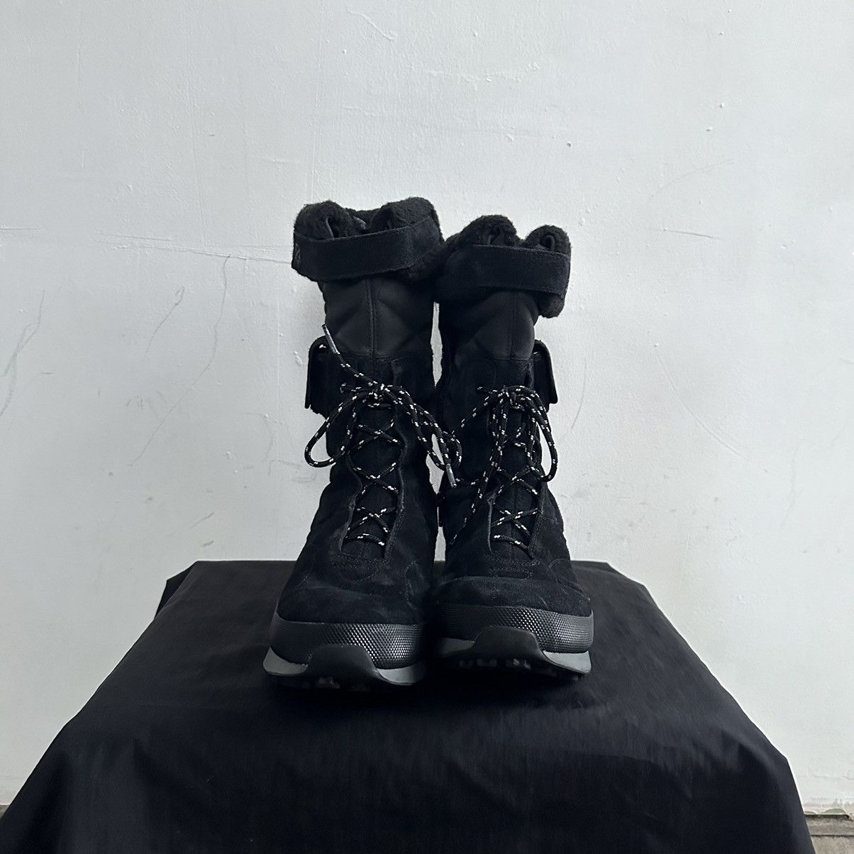 KangaROOS Kangaroos warm snow boxing high black leather boots Size US 10 / IT 40 - 3 Thumbnail