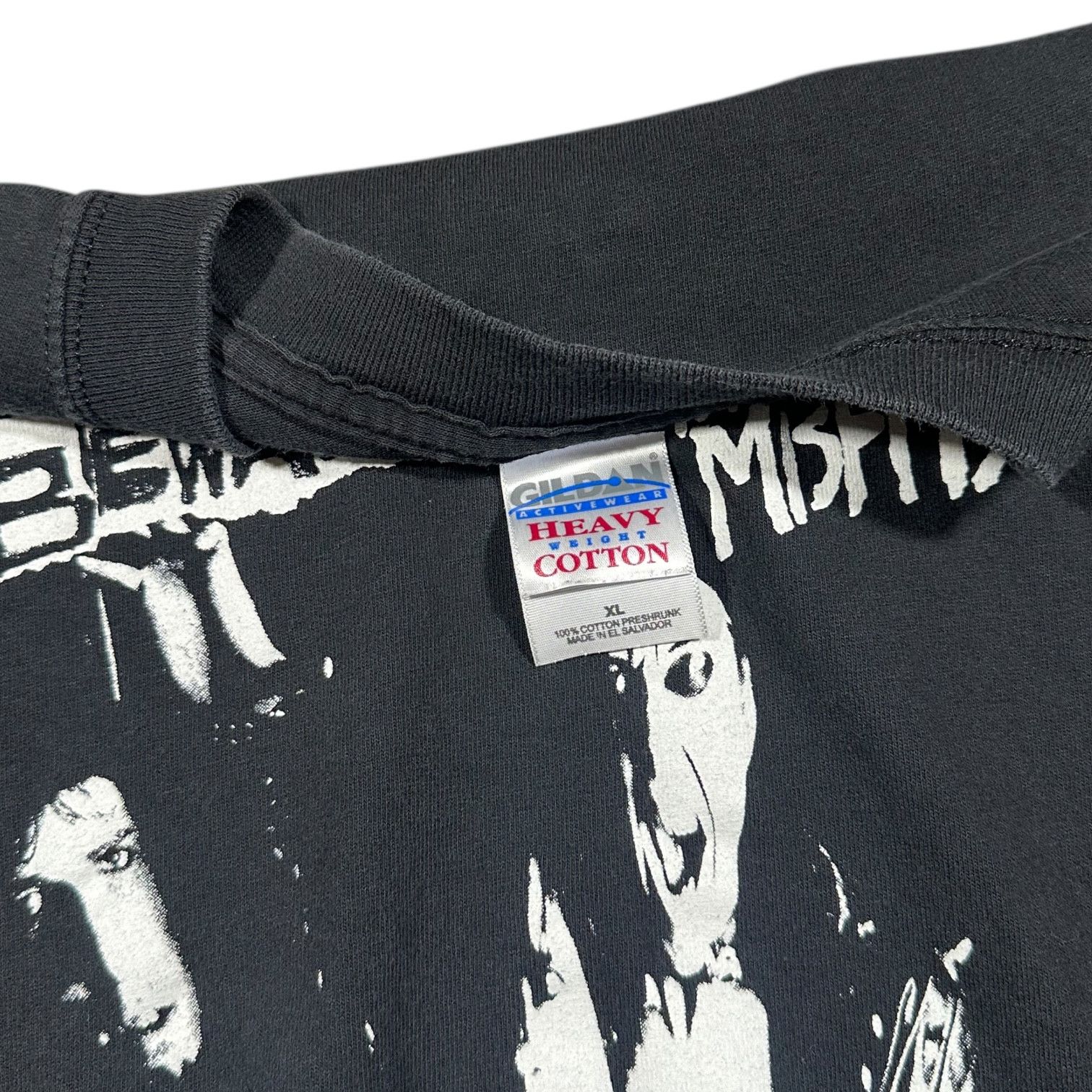 Band Tees 1990s Vintage Misfits "Beware" Shirt Size US XL / EU 56 / 4 - 2 Thumbnail