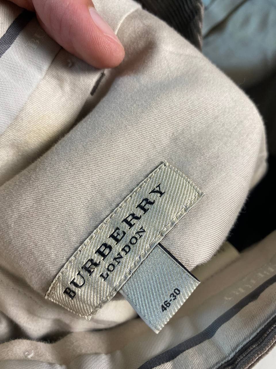 Burberry × Vintage Burberry London Velvet Pants Size US 30 / EU 46 - 6 Thumbnail
