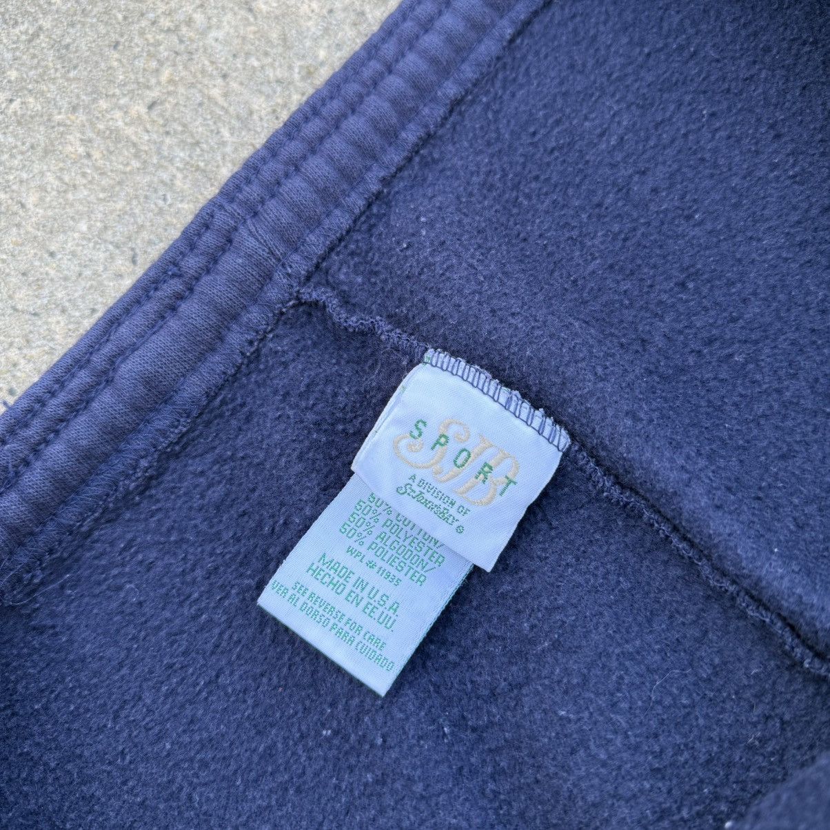 Vintage Vintage SJB Sport Sweatpants Made in USA Heavyweight Fleece Size US 34 / EU 50 - 10 Thumbnail