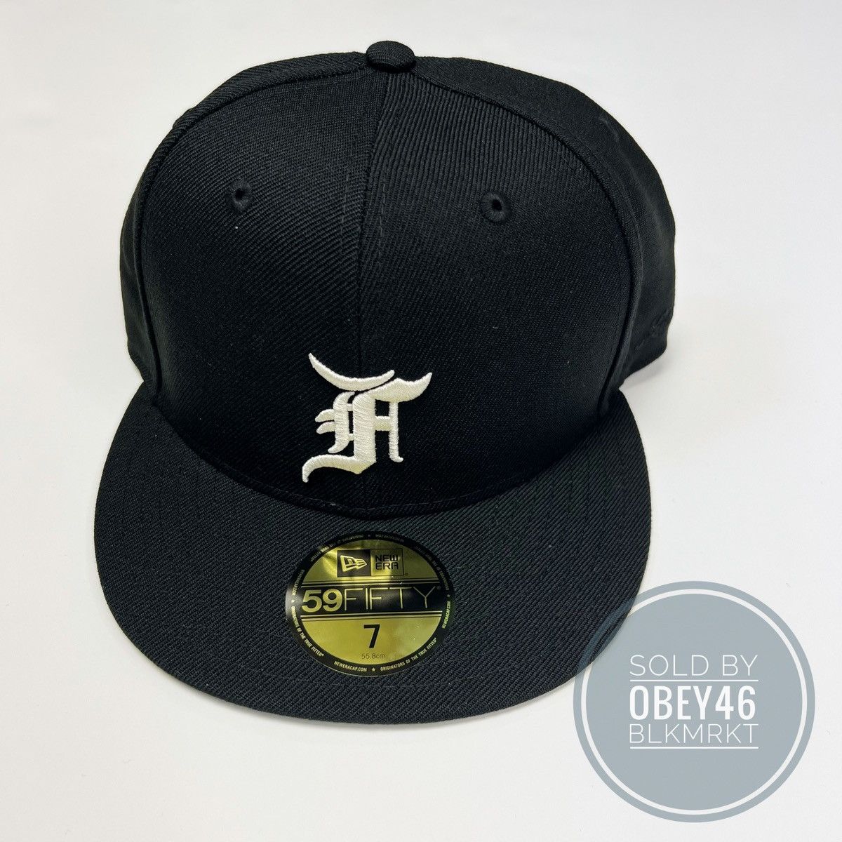 Fear Of God New Era Fear Of God Essentials New Era Fitted Cap Black