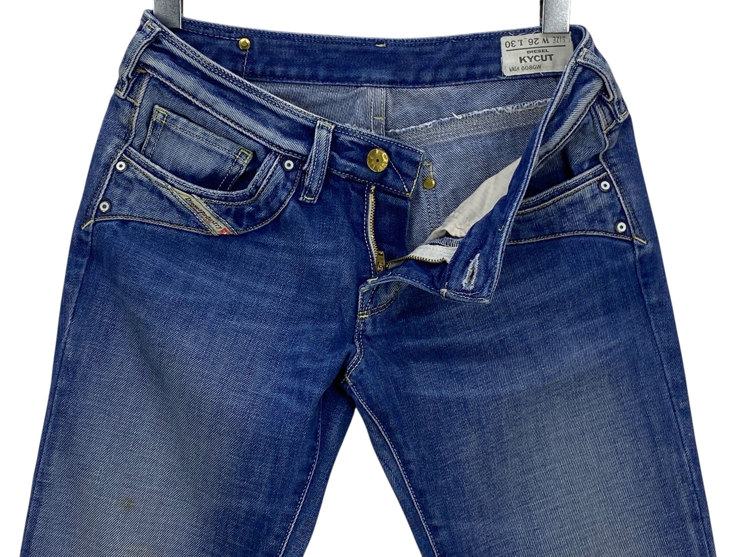 Diesel × Japanese Brand Diesel Low Rise Jeans Made in Italy Size 26" / US 2 / IT 38 - 9 Thumbnail