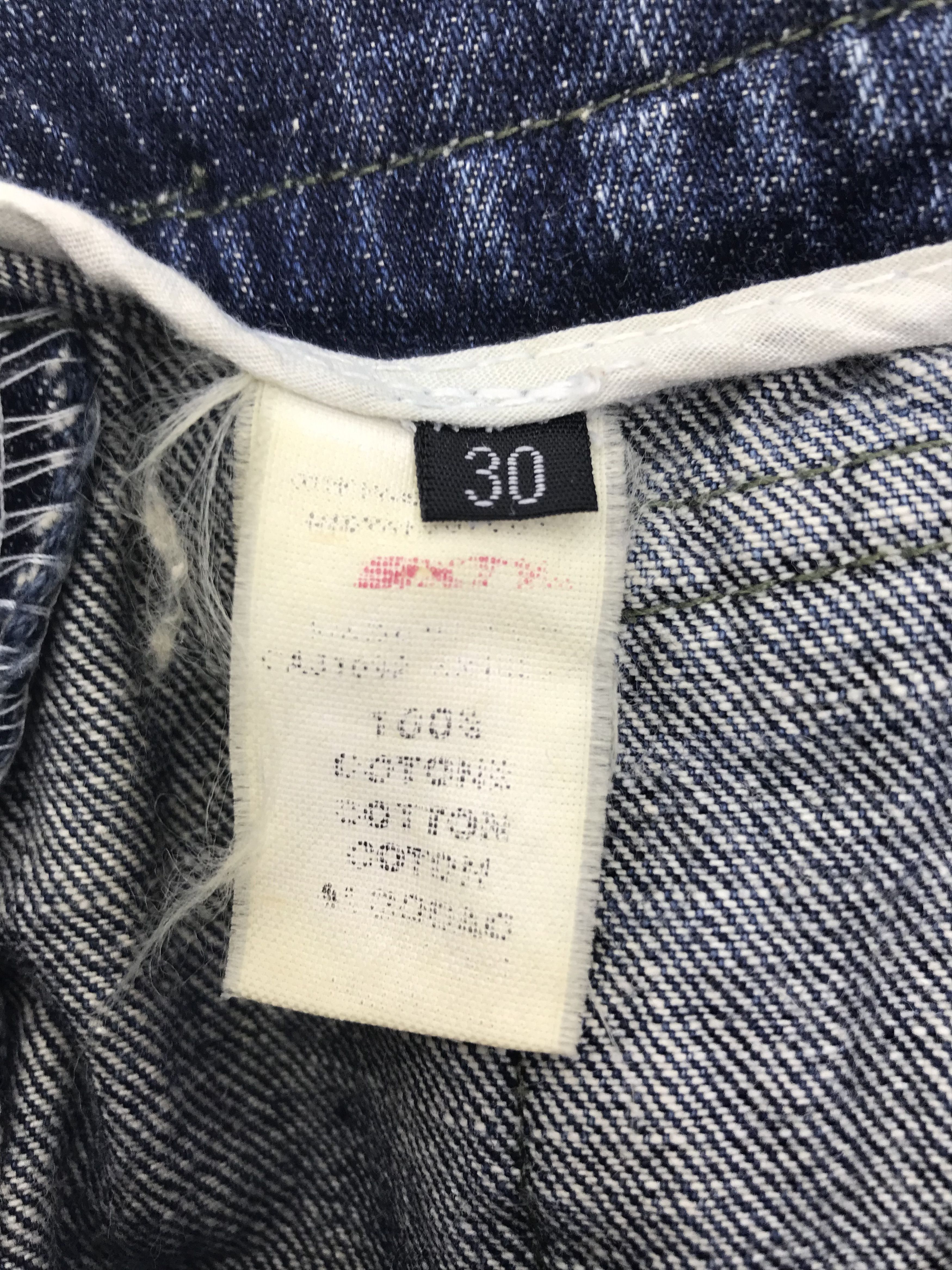 Energie Energie x Sixty Baggy Jeans Wide Leg Denim Size US 30 / EU 46 - 11 Thumbnail