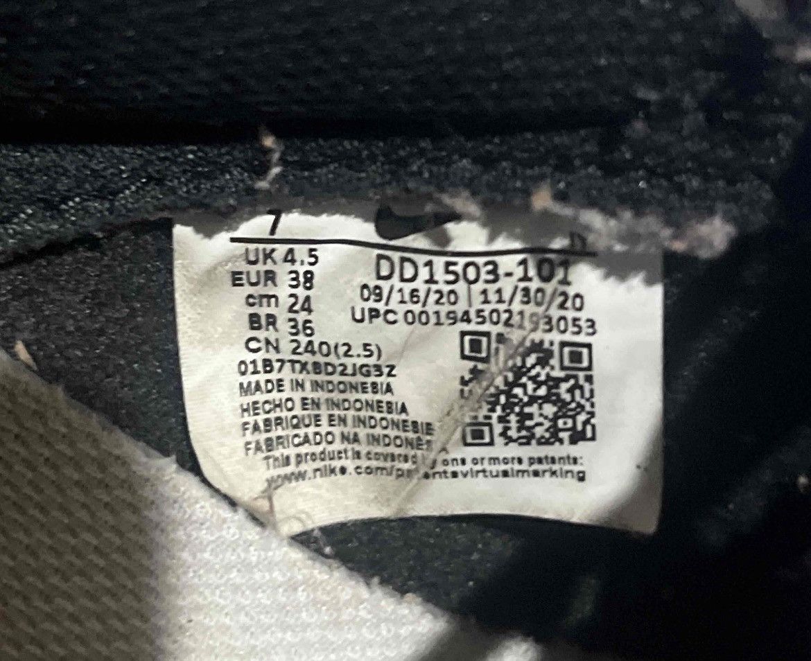Nike dunk low panda size 5.5 Size US 5.5 / EU 38 - 6 Thumbnail