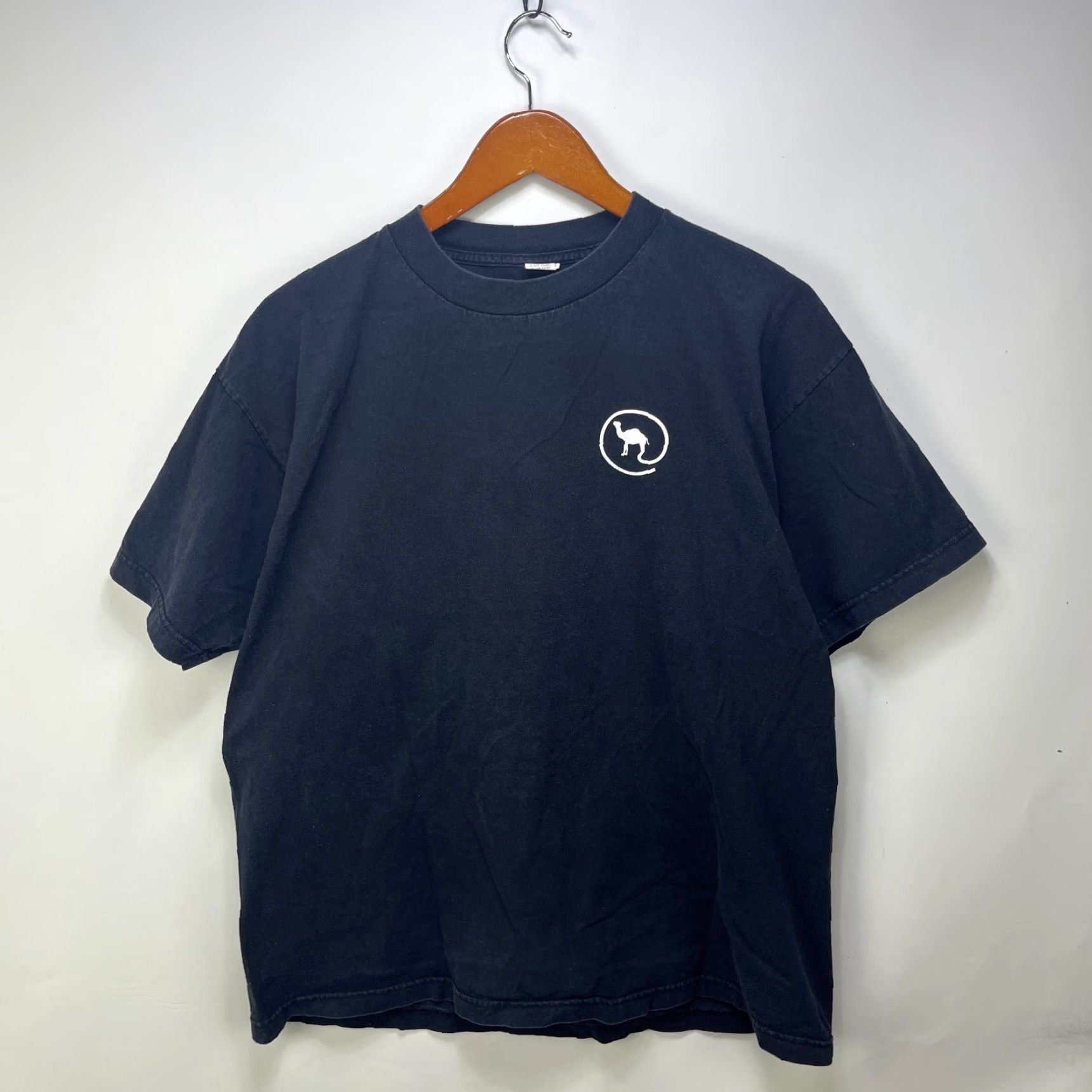 Camel VINTAGE Camel Cigarettes Promo T Shirt Where Its At XL Black Cotton Short Sleeve Men T-Shirt 1990s Logo 1997 Decade Vintage Size US XL / EU 56 / 4 - 5 Thumbnail