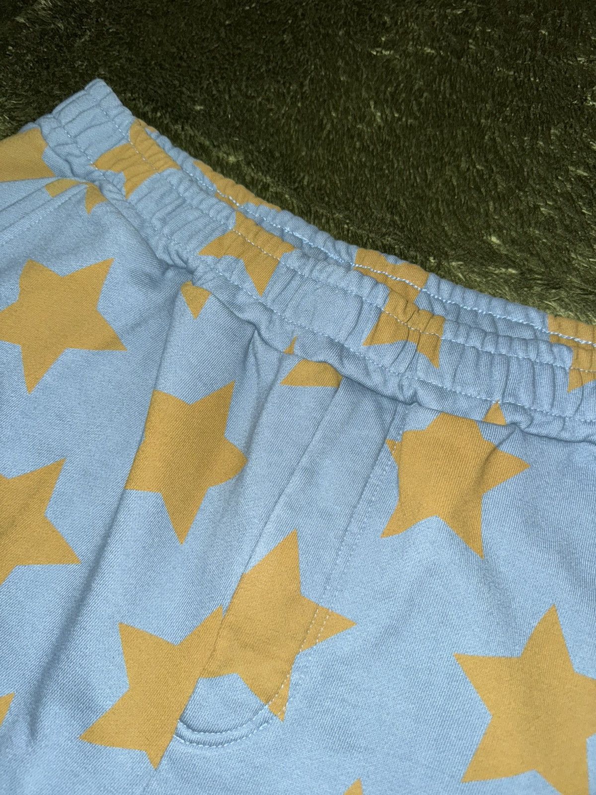 Awake NY [XXL] AWAKE NY Star Print embroidey logo Sweat Shorts Black Size US 36 / EU 52 - 3 Thumbnail
