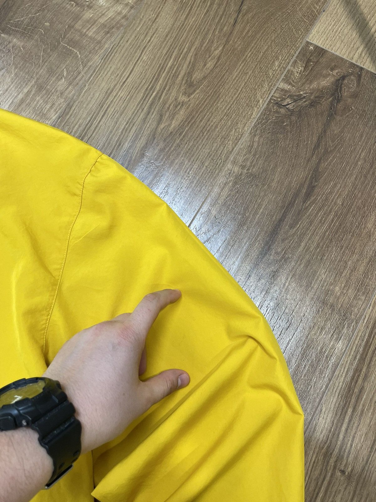 Nike Vintage Nike Y2K Style Hot Yellow Logo Anorak Bomber Jacket Size US L / EU 52-54 / 3 - 20 Thumbnail