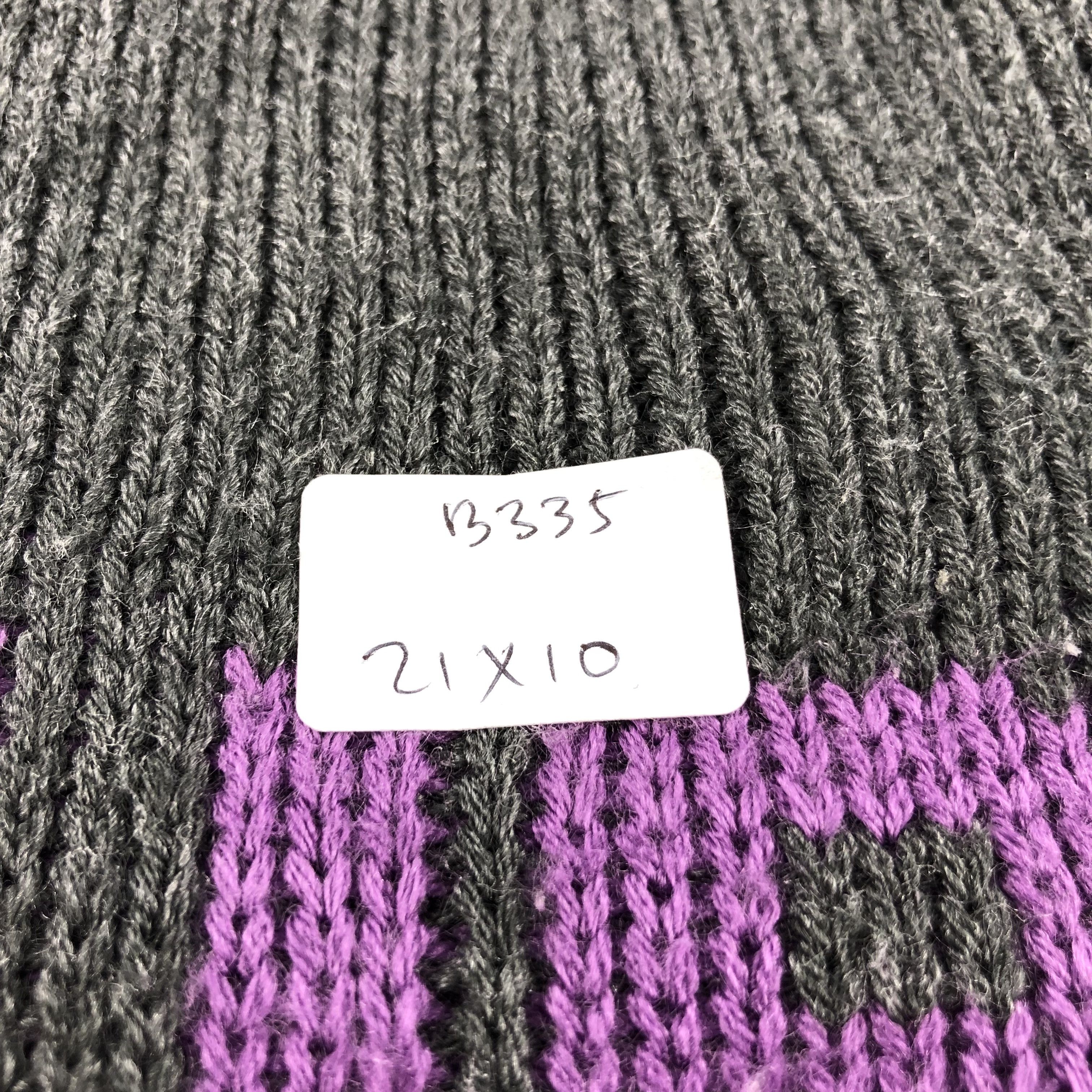 Japanese Brand Unknown Double Triple Grey Beanie Snowcap Snow Hat B335 Size ONE SIZE - 9 Thumbnail
