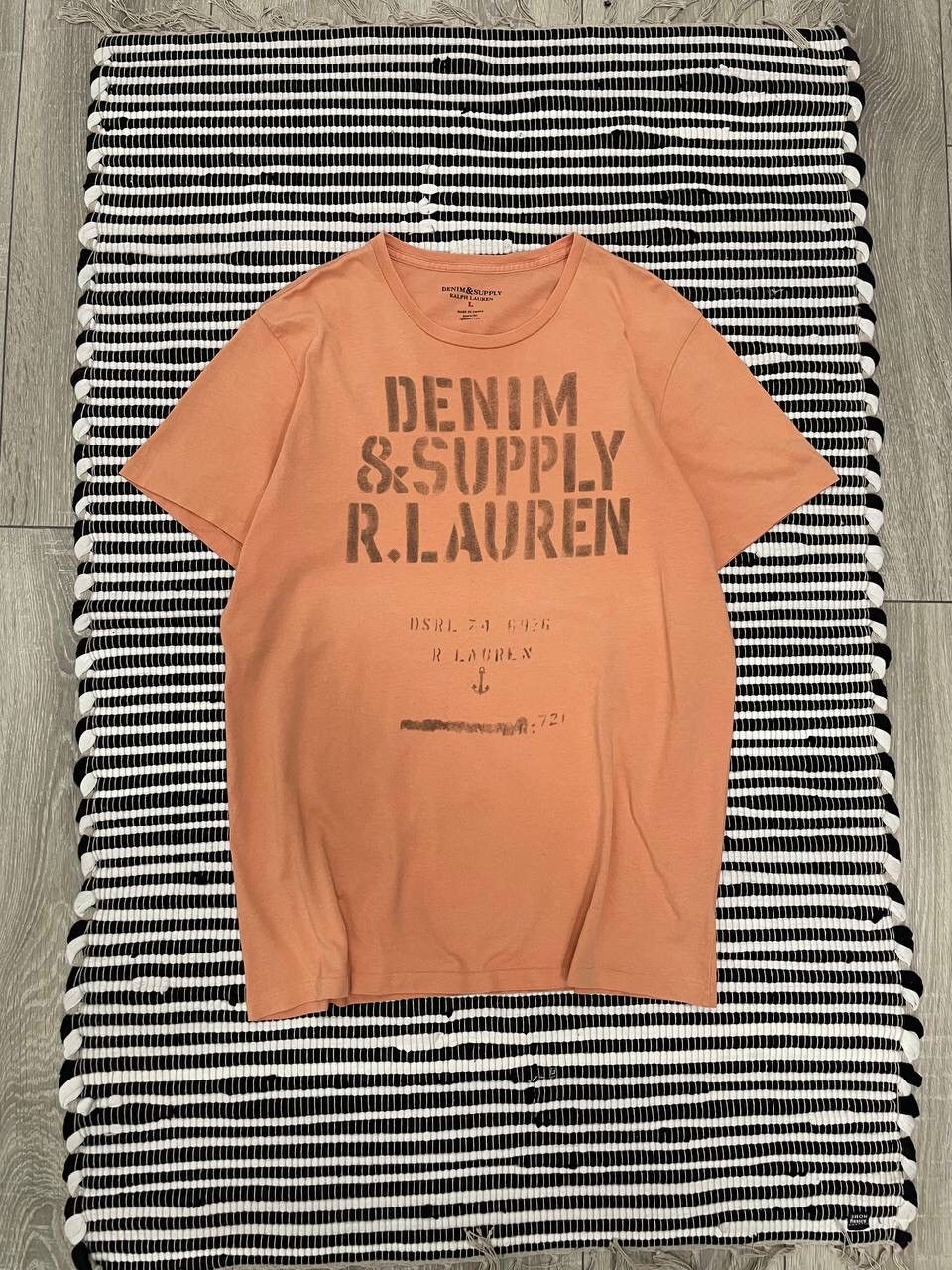 Denim & Supply Ralph Lauren × Japanese Brand × Vintage Vintage Denim Supply Ralph Lauren Tee T-Shirt Y2K Size US L / EU 52-54 / 3 - 1 Thumbnail