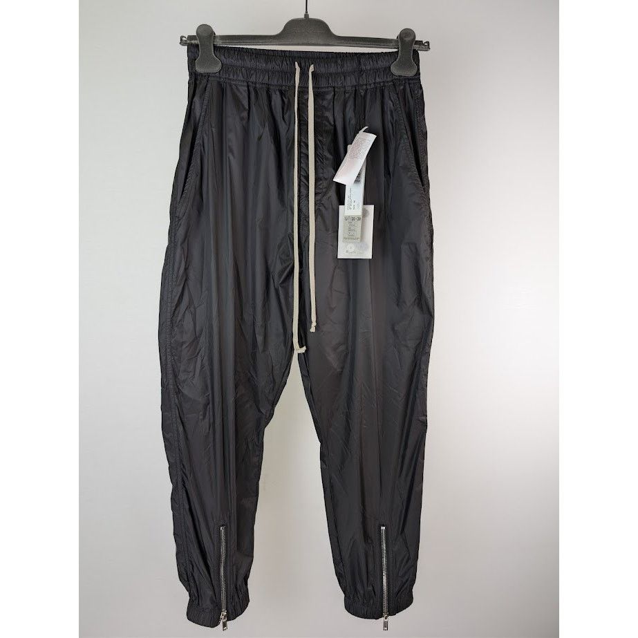 Rick Owens o1rshd1 Tecuatl Track Pant in Black Size US 34 / EU 50 - 2 Thumbnail