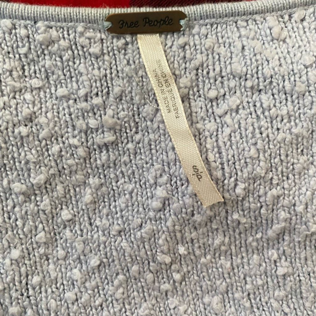 Free People Free people women S v-cut Longsleeve textured sweater light Size S / US 4 / IT 40 - 7 Thumbnail