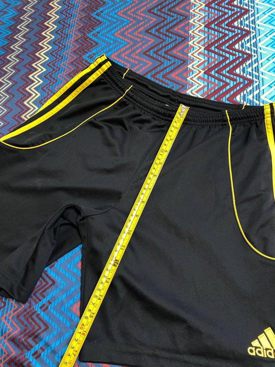 Adidas shorts black streetwear Vintage Y2K ADIDAS logo Size US 32 / EU 48 - 4 Thumbnail