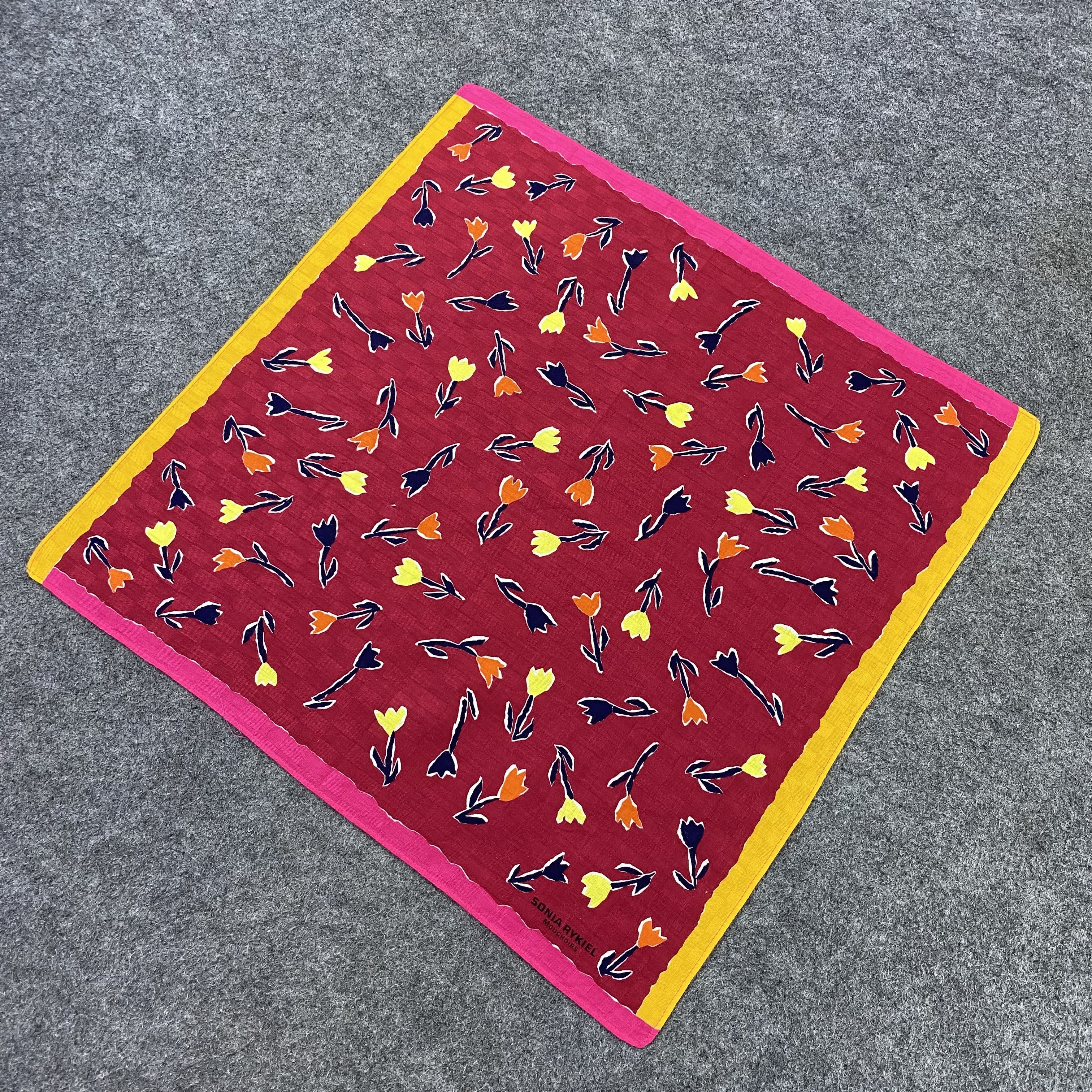 Sonia Rykiel Sonia Rykiel Handkerchief Neckerchief Bandana-B1597 Size ONE SIZE - 4 Thumbnail