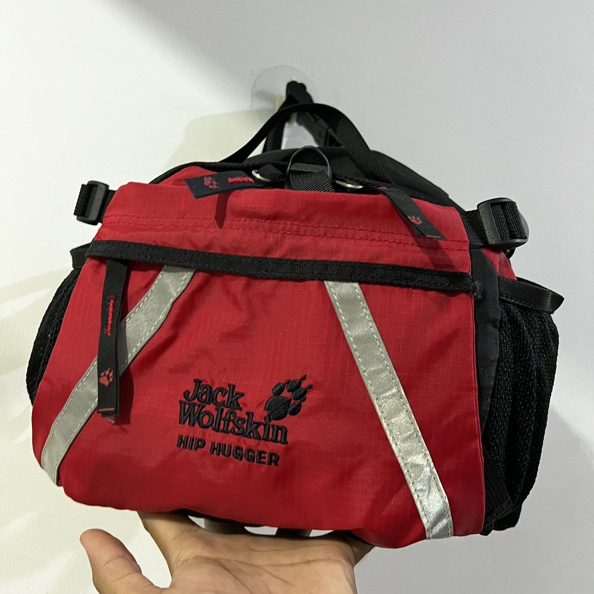 Jack Wolfskin × Vintage VINTAGE SS1995 JACK WOLFSKIN HIP HUGGER LUMBAR WAISTBAG Size ONE SIZE - 1 Thumbnail