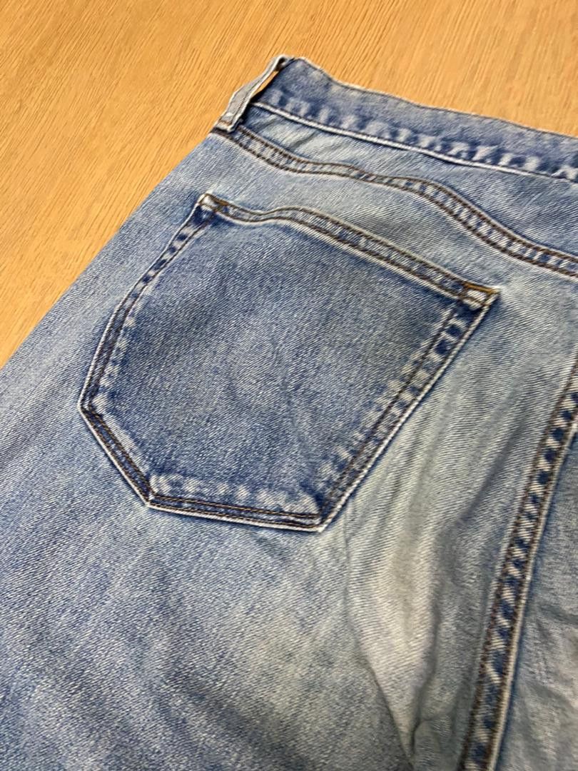 Japanese Brand Vintage Uniqlo Japanese Fabric by Kaihara Slim Fit Jeans Size US 34 / EU 50 - 10 Thumbnail