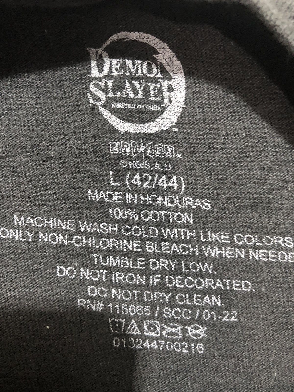 Anime × Hysteric Glamour × KMRii Japanese Demon Slayer Kimetsu No Yaiba Tshirt Tee Size US L / EU 52-54 / 3 - 8 Thumbnail