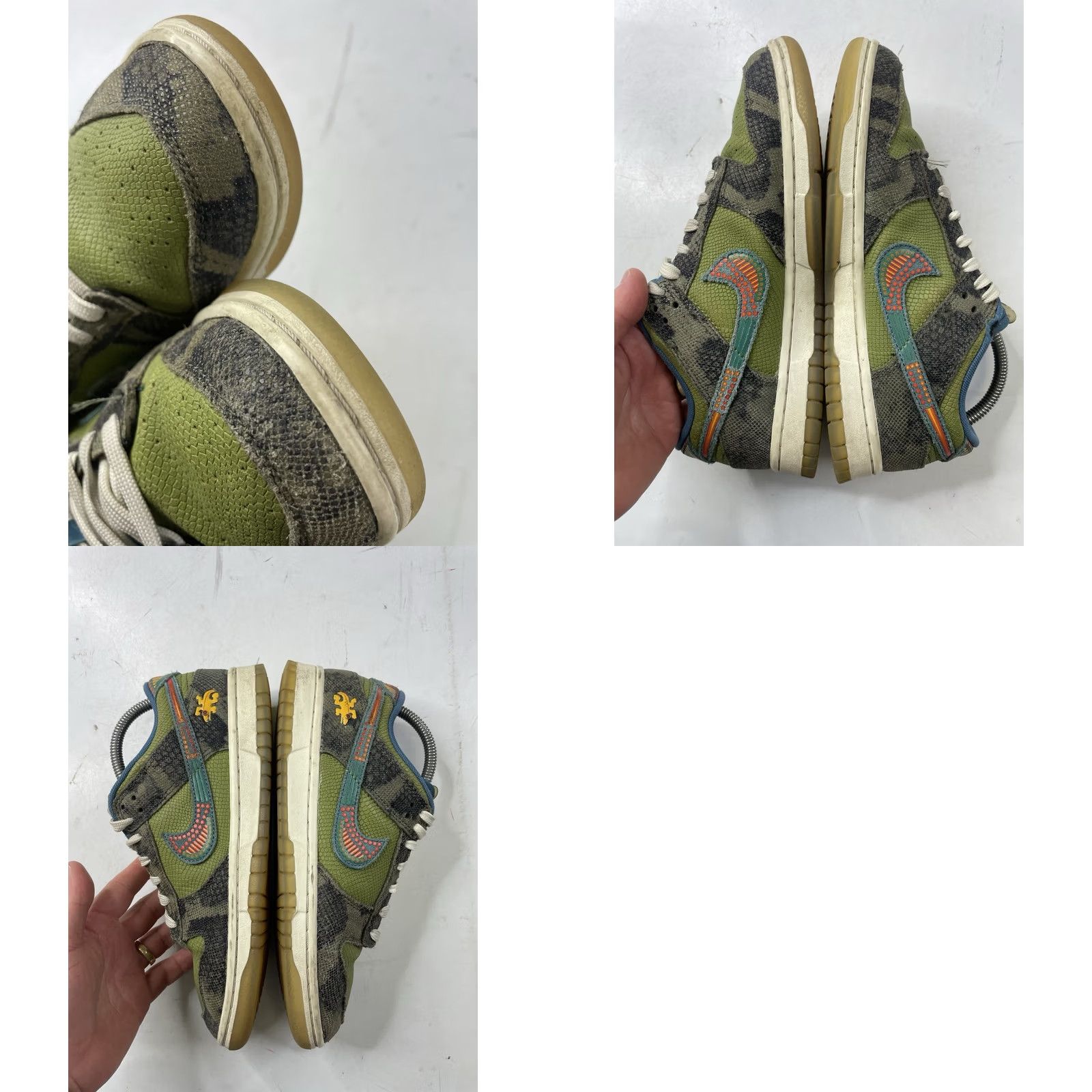Nike Nike Dunk Low Siempre Familia Carbon Green Rift Blue Sail Mens 8 Size US 7 / EU 40 - 9 Thumbnail