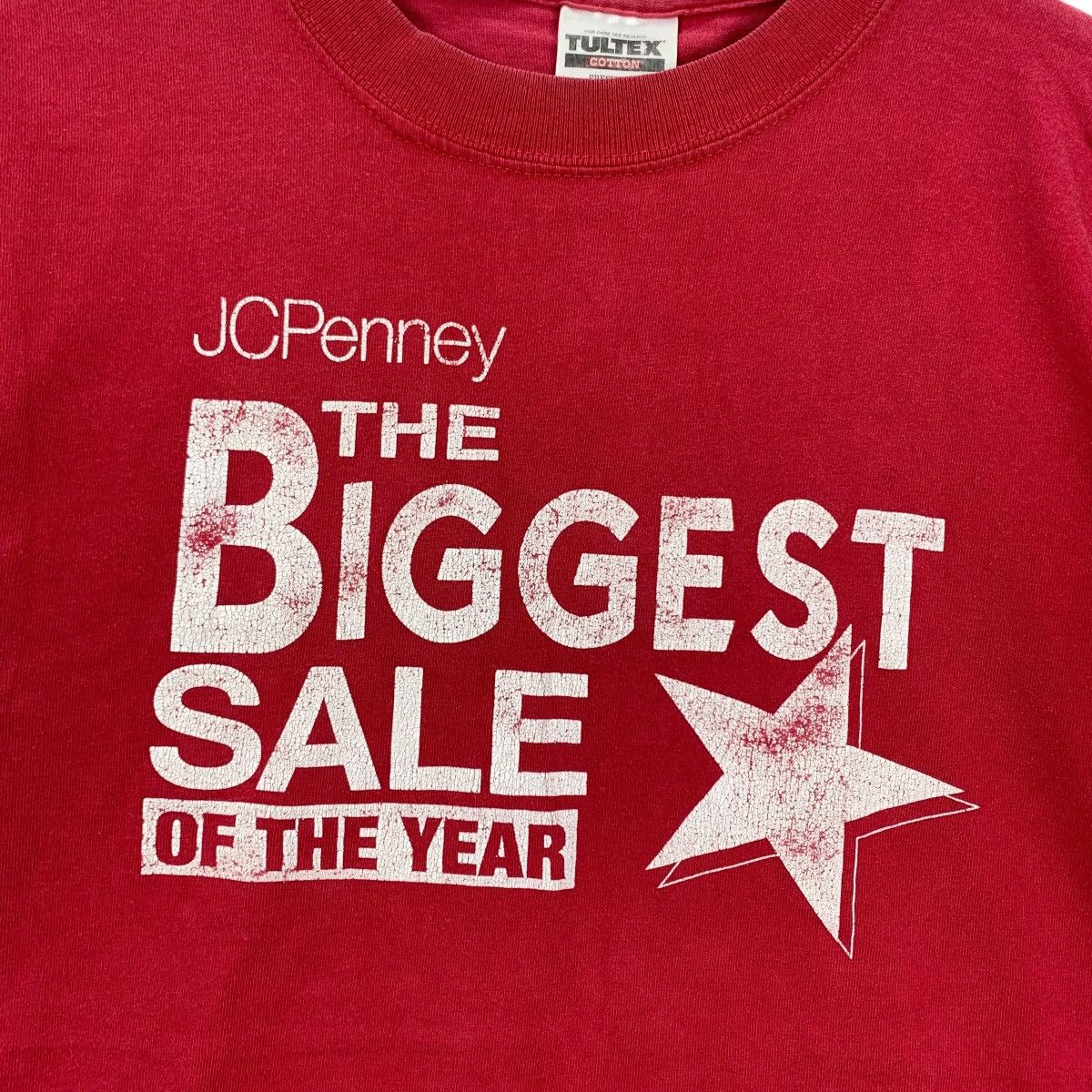 Vintage Vintage JC PENNEY The Biggest Sale Of The Year Promo Shirt Size US S / EU 44-46 / 1 - 3 Thumbnail