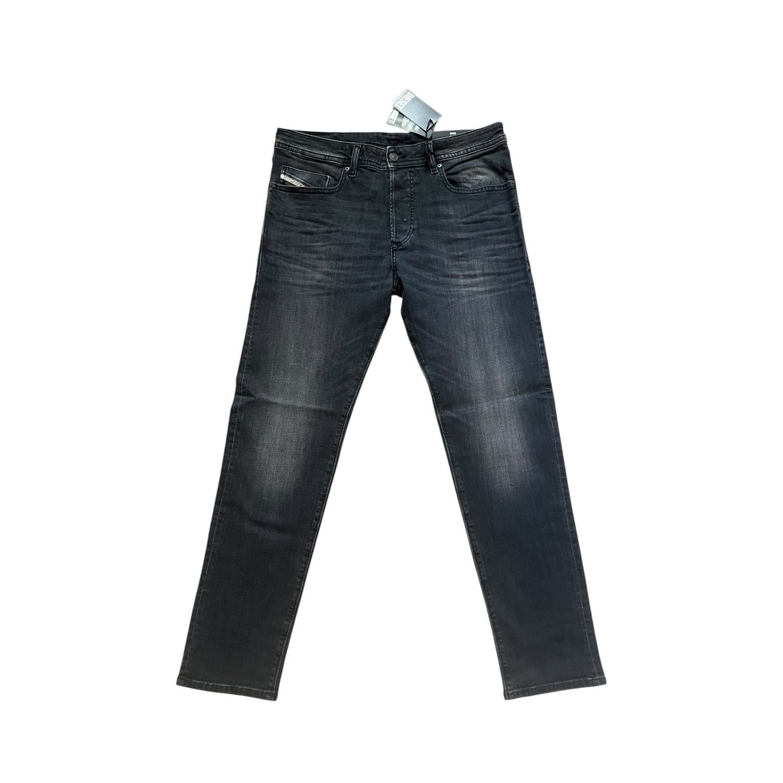 Diesel Diesel Mens Buster Tapered Jeans RB063 Black $225 Size 36/32 Size US 36 / EU 52 - 1 Thumbnail
