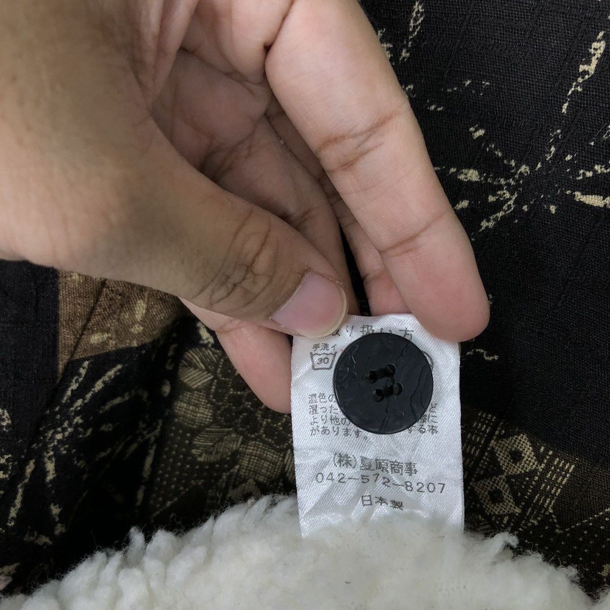 Japanese Brand 🔥NAVAJO AZTEC NATIVE DESIGN TRADITIONAL BUTTON JACKET Size US L / EU 52-54 / 3 - 15 Thumbnail