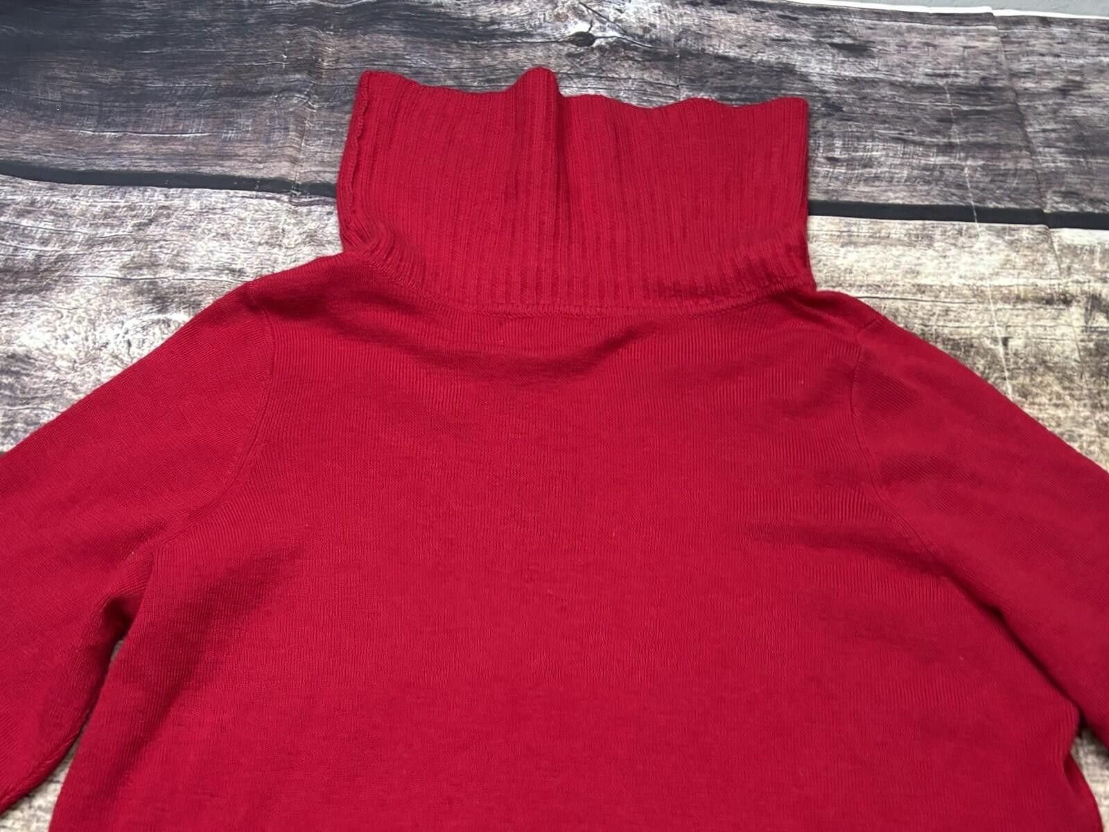 Other Marisa Christina Sweater Womens 2XL Merino Wool Cowl Neck Size XXL / US 16-18 / IT 52-54 - 8 Thumbnail