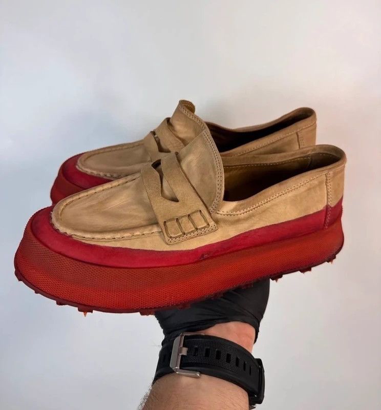 Shoto Shoto Loafer Red Sole Size 36.5 Size US 5 / EU 37 - 1 Thumbnail